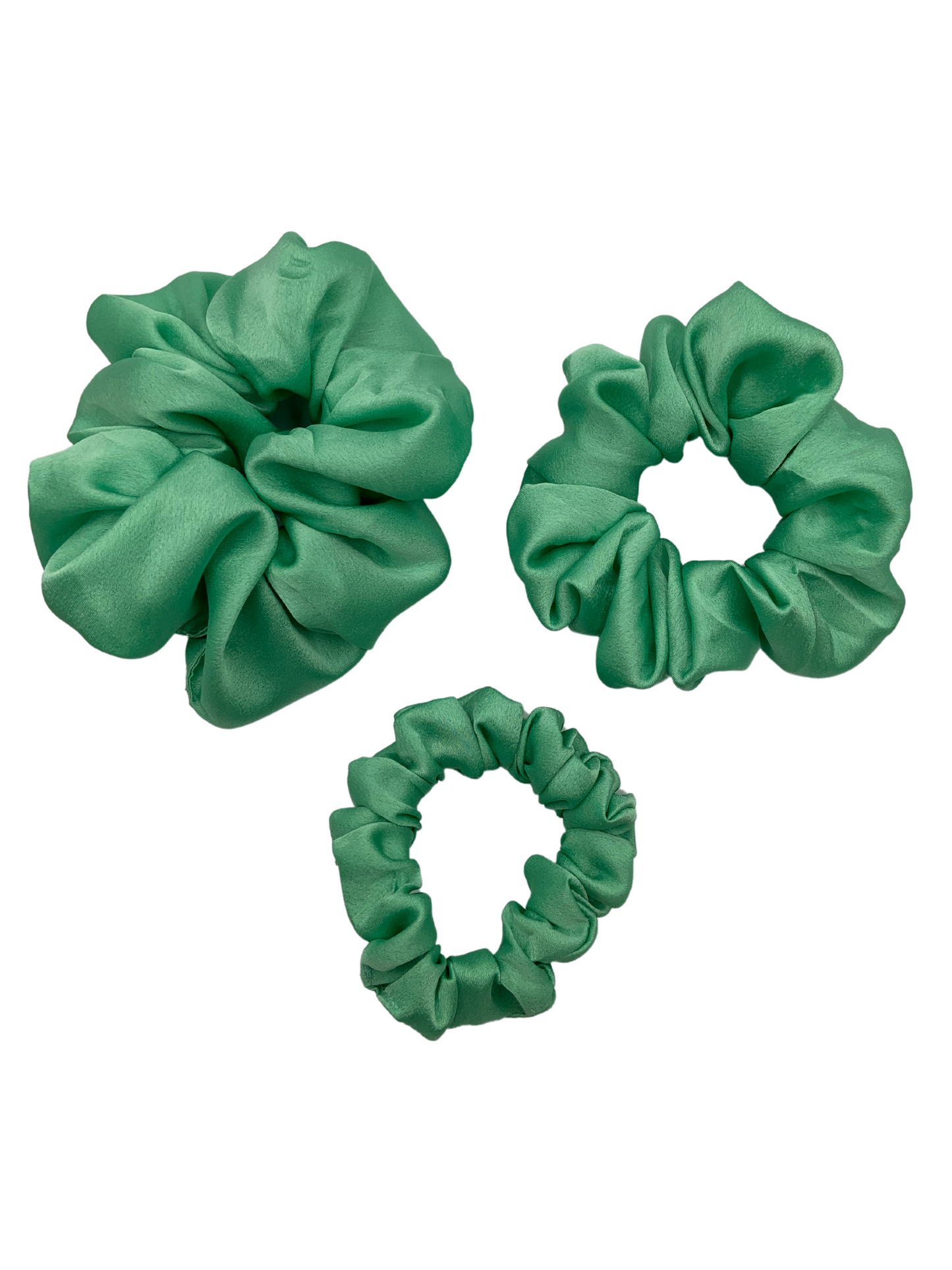 Silk Scrunchie - Seafoam
