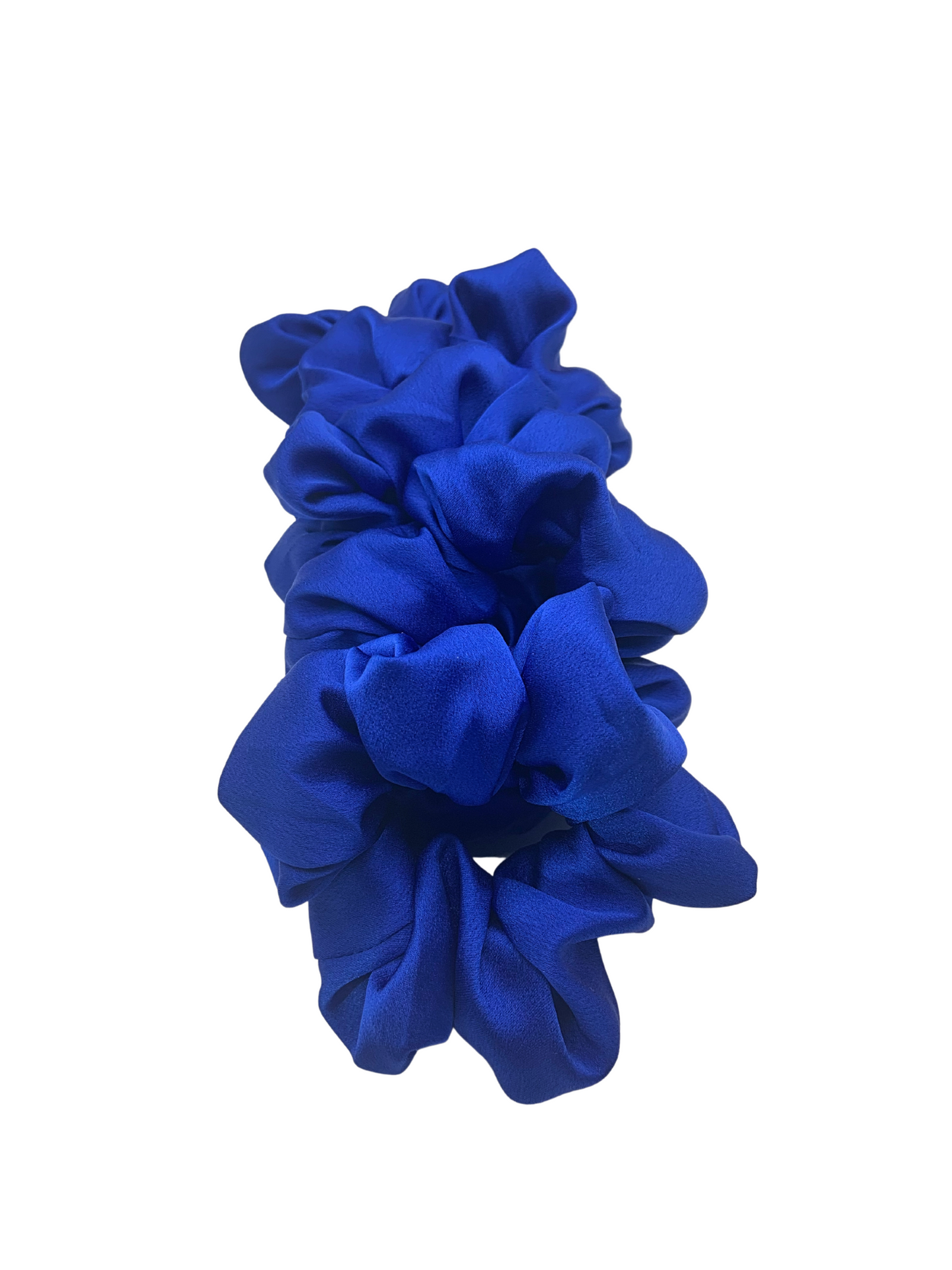 Silk Scrunchie - Royal Blue
