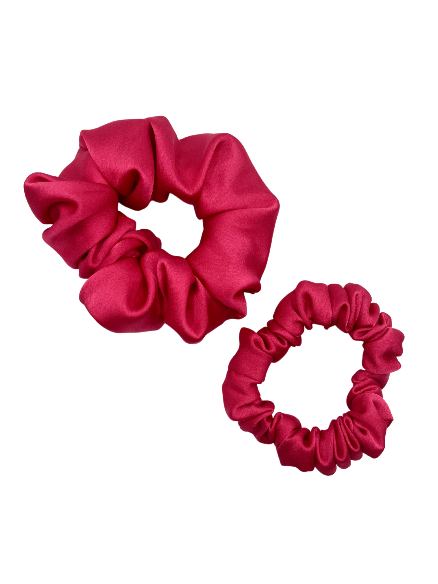 Silk Scrunchie - Fuschia