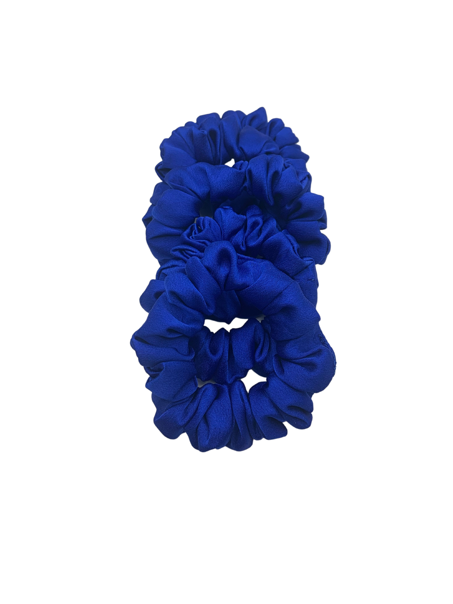 Silk Scrunchie - Royal Blue