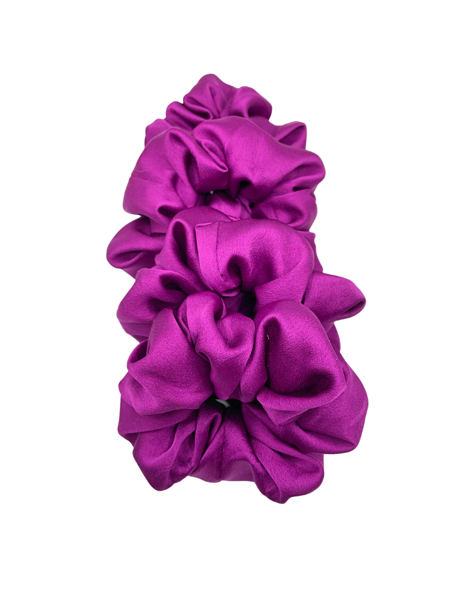 Silk Scrunchie - Amethyst