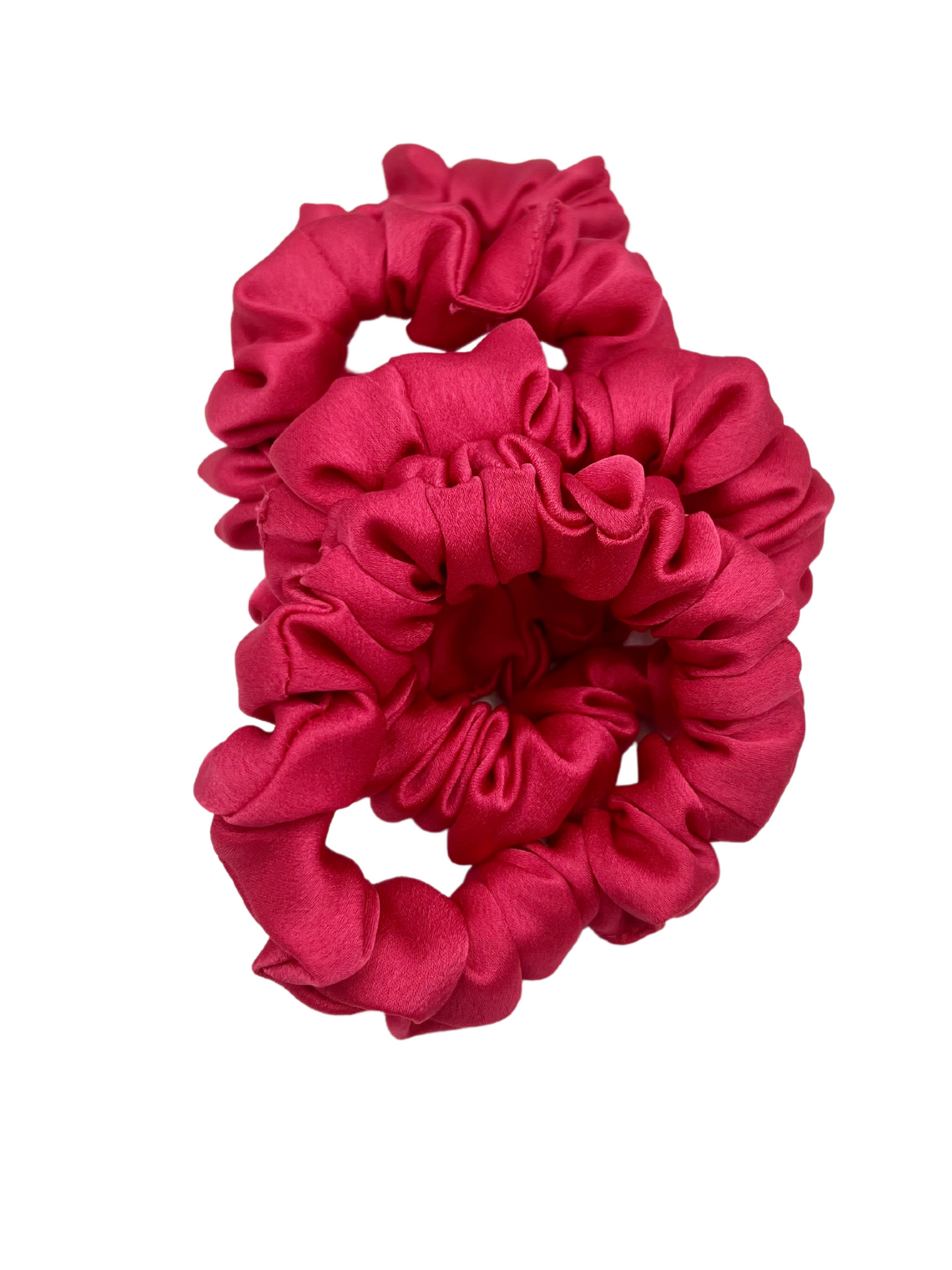 Silk Scrunchie - Fuschia