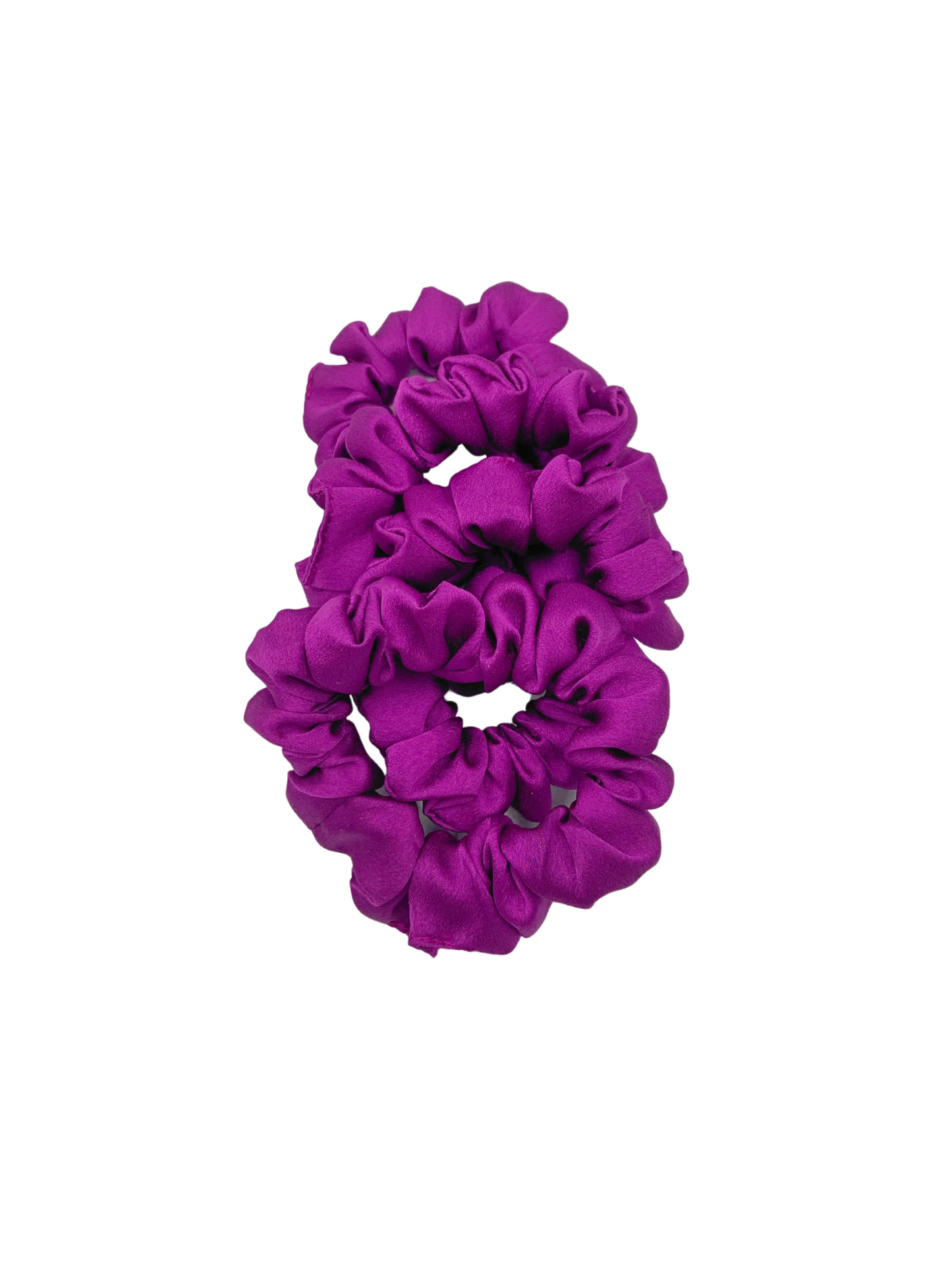 Silk Scrunchie - Amethyst
