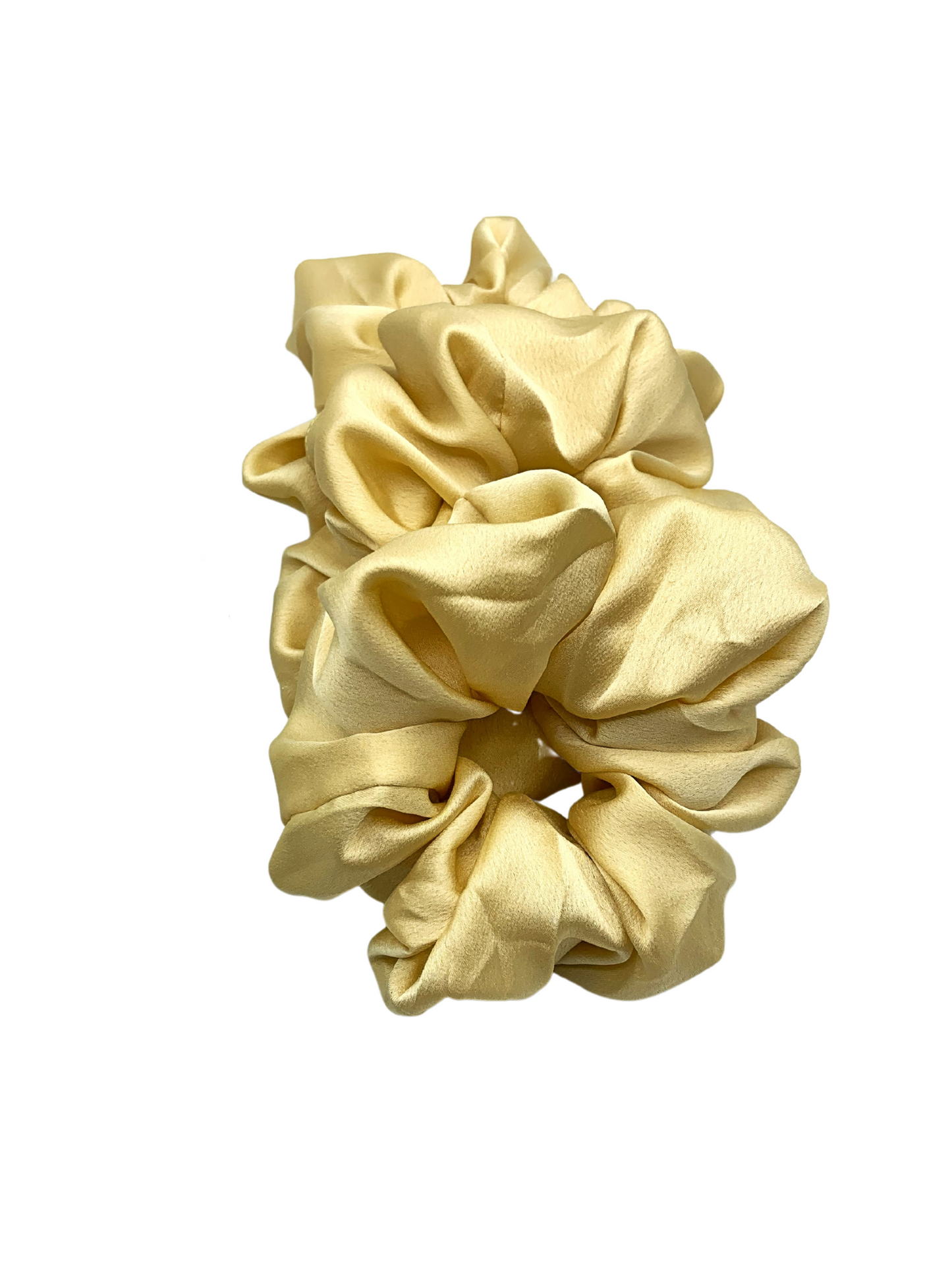 Silk Scrunchie - Buttercream