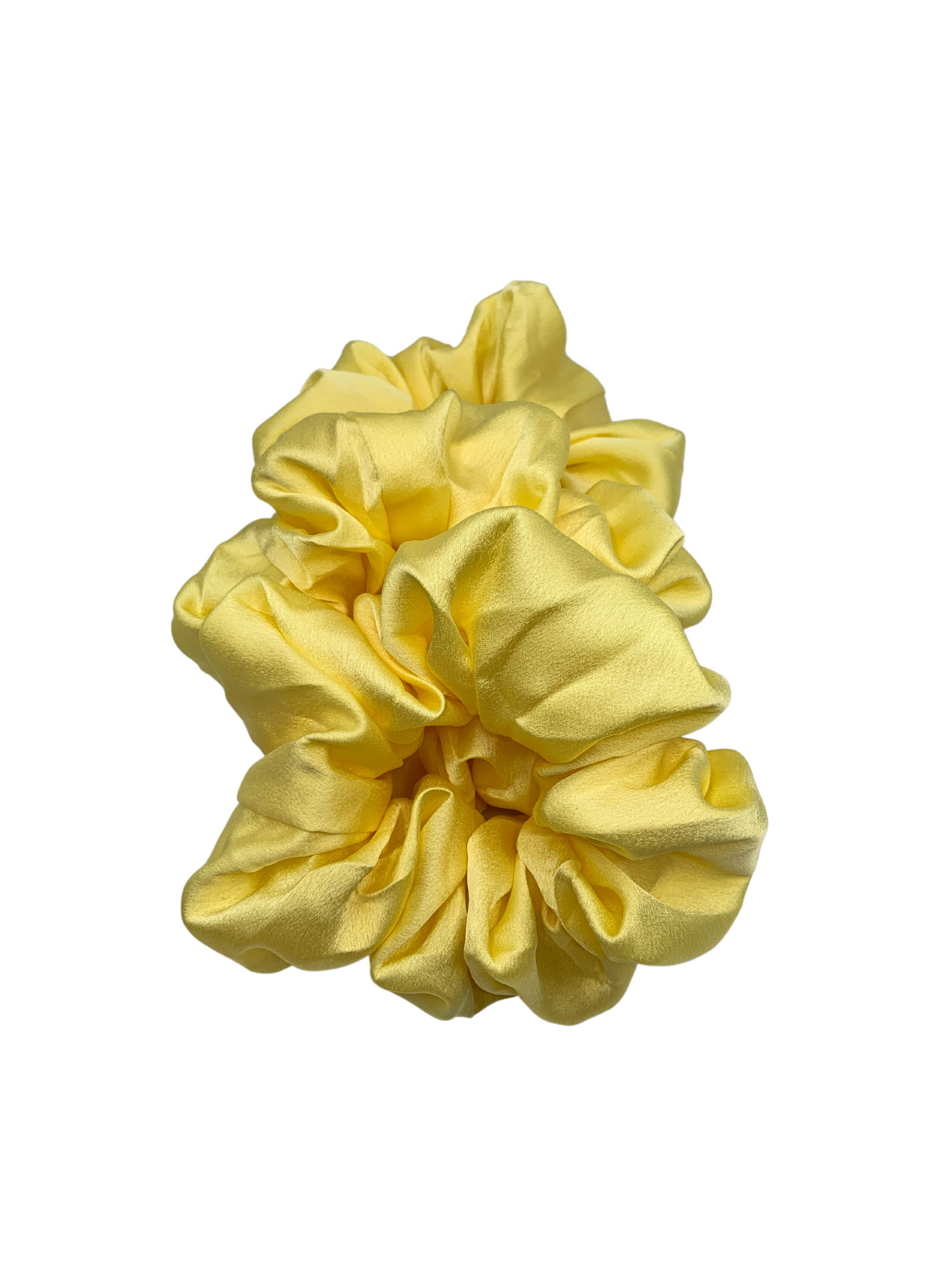 Silk Scrunchie - Lemondrop
