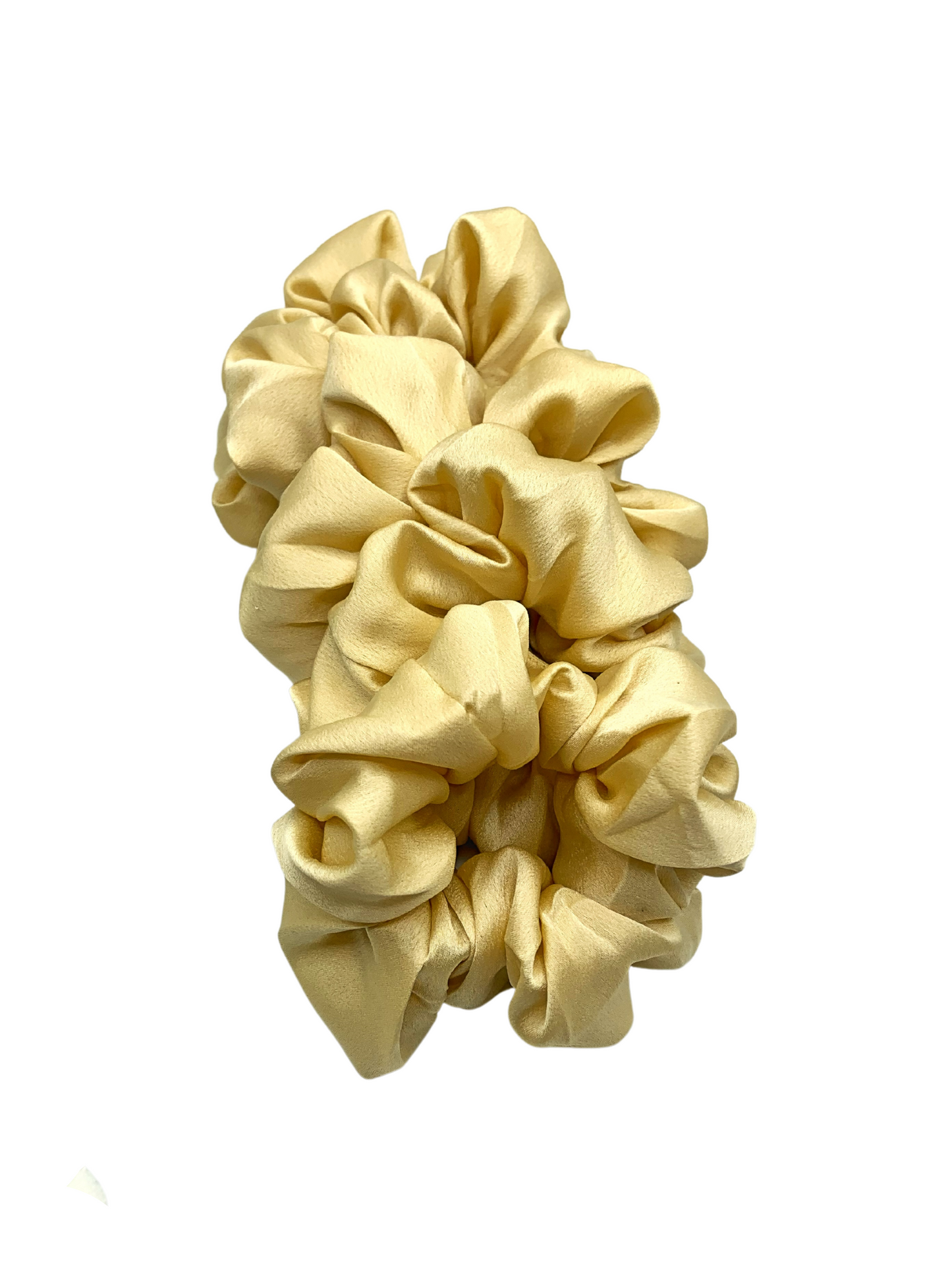 Silk Scrunchie - Buttercream