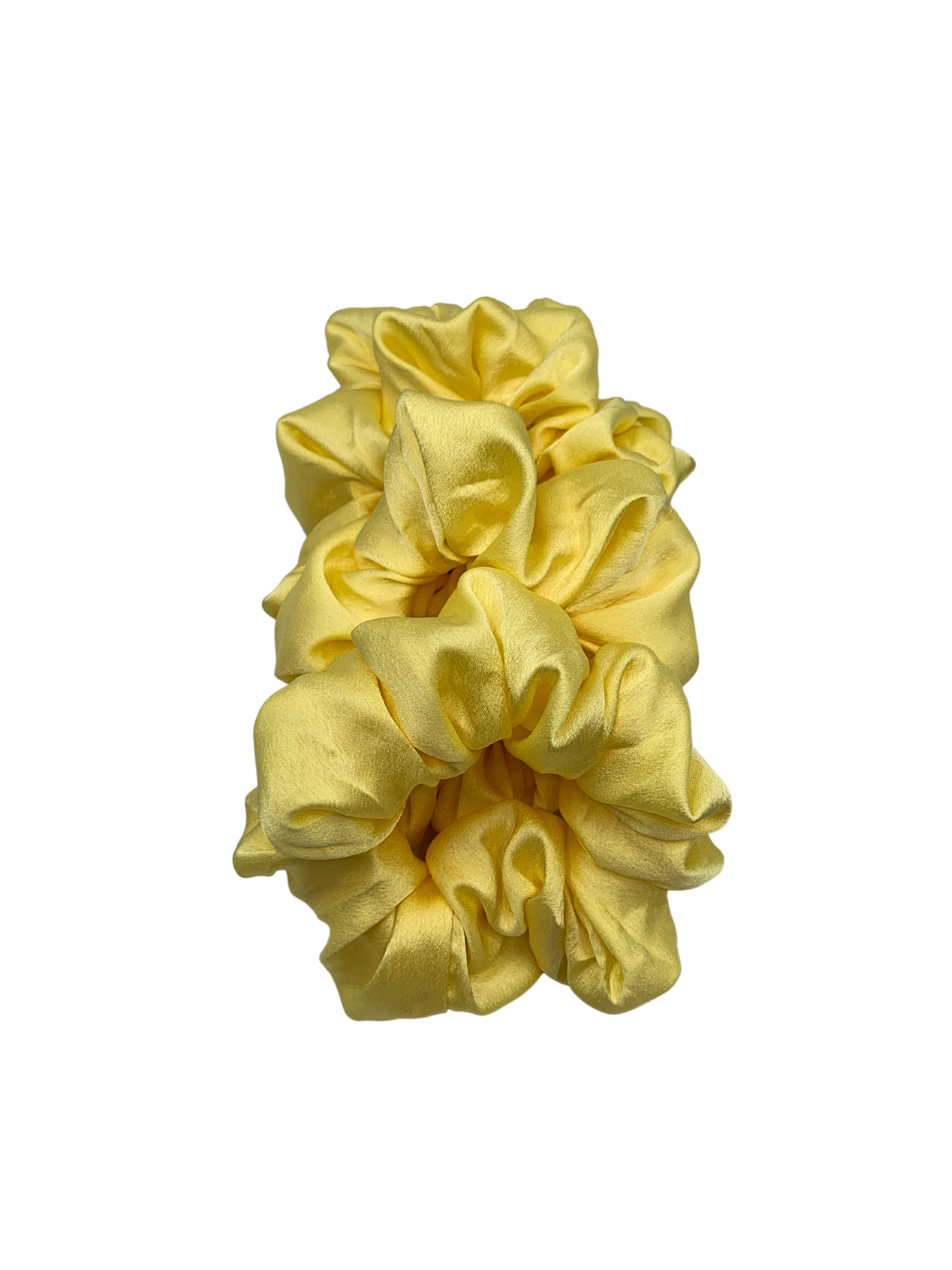Silk Scrunchie - Lemondrop
