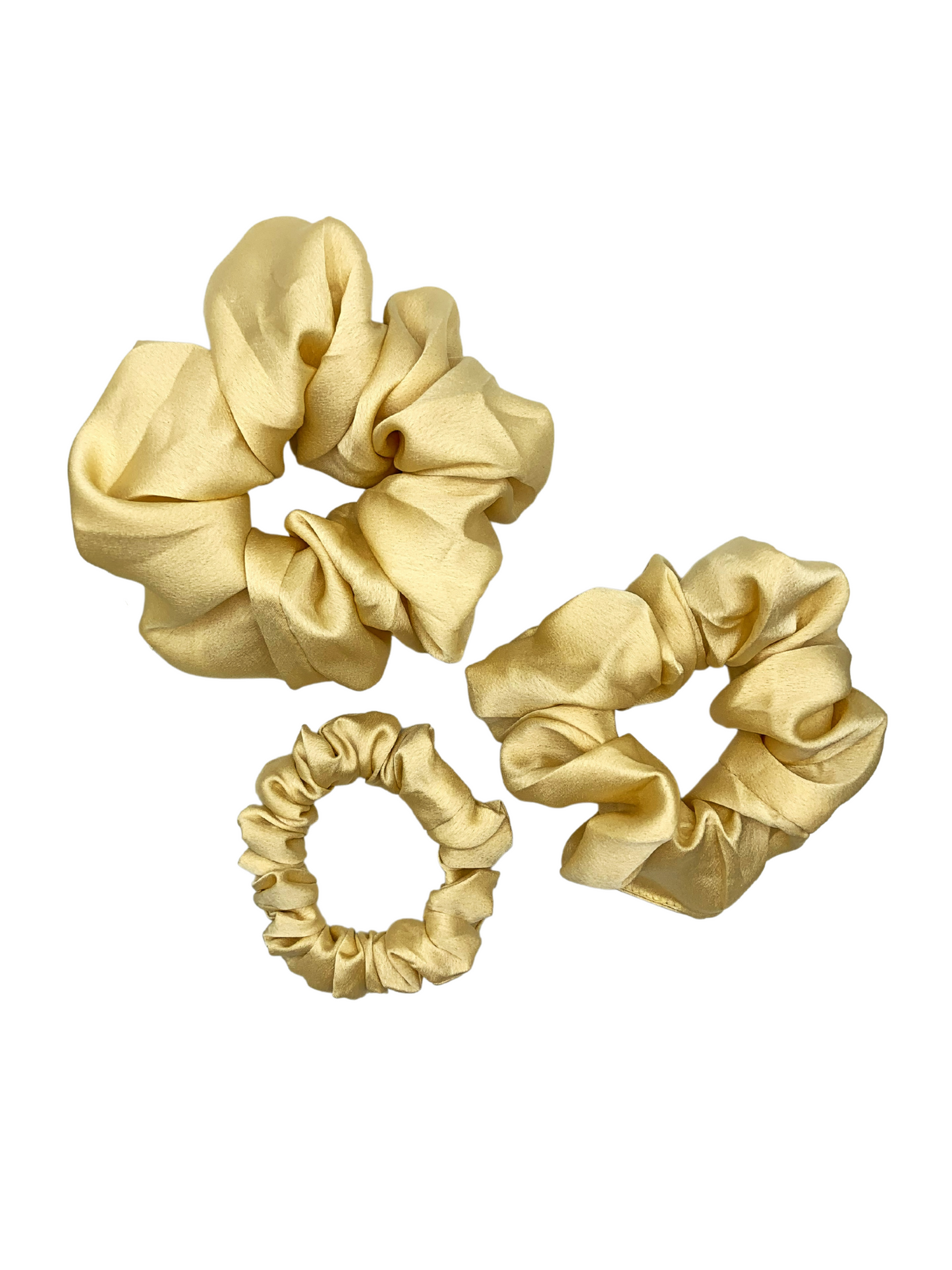 Silk Scrunchie - Buttercream