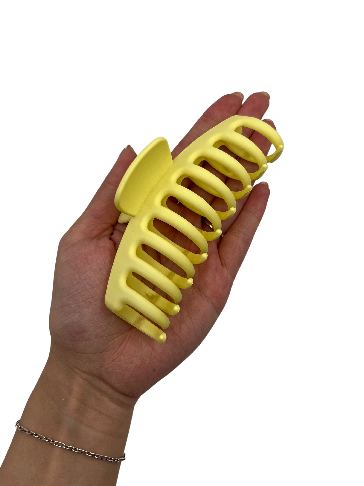 Large Hair Claw - Lemondrop