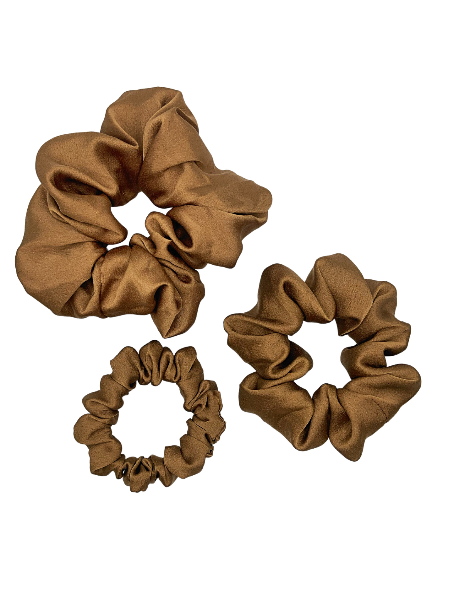 Silk Scrunchie - Biscotti