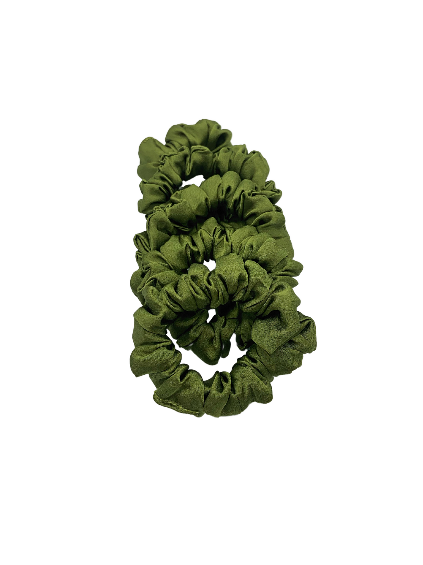 Silk Scrunchie - Basil - CC