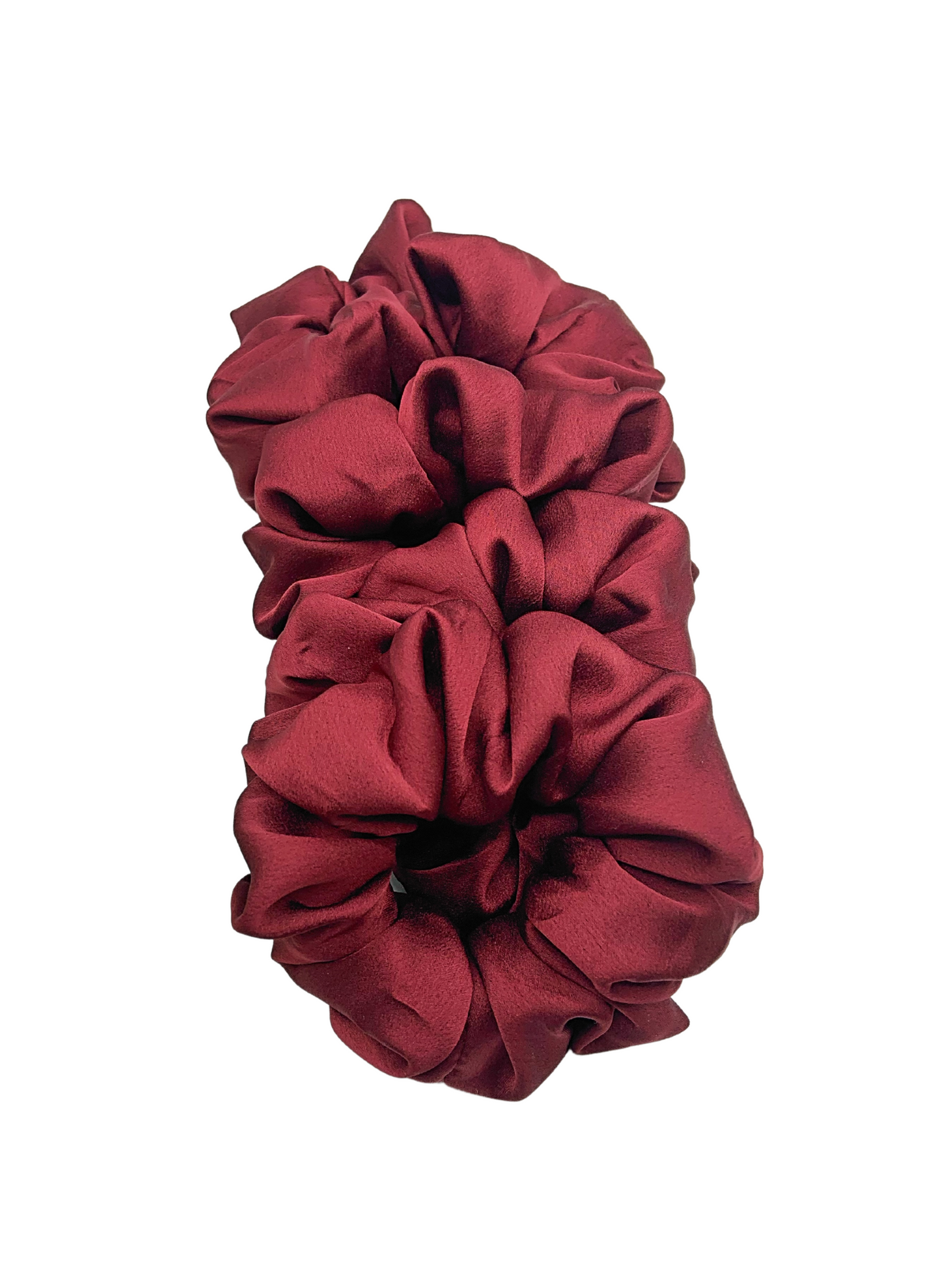 Silk Scrunchie - Sangria