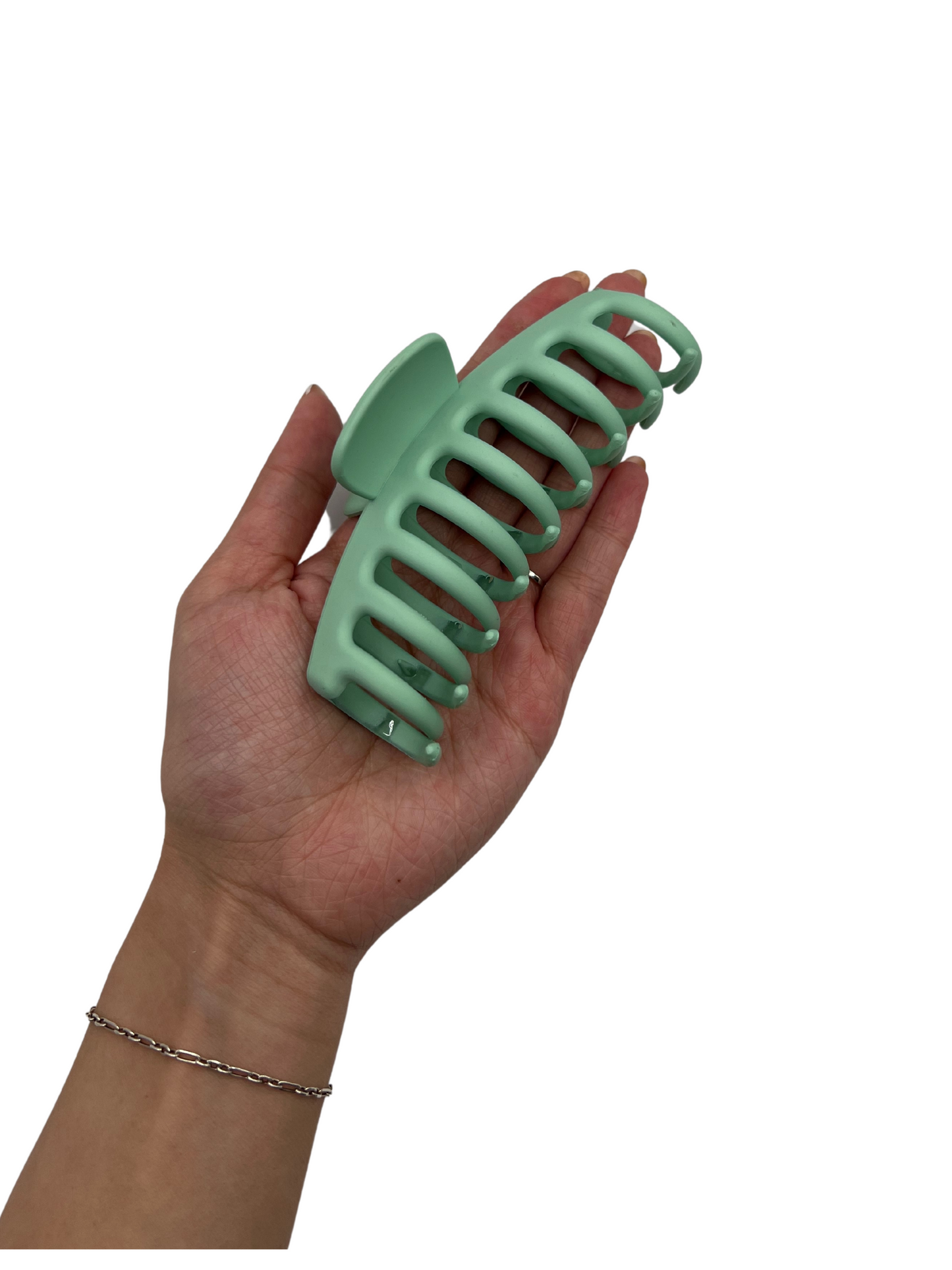Large Hair Claw - Sage