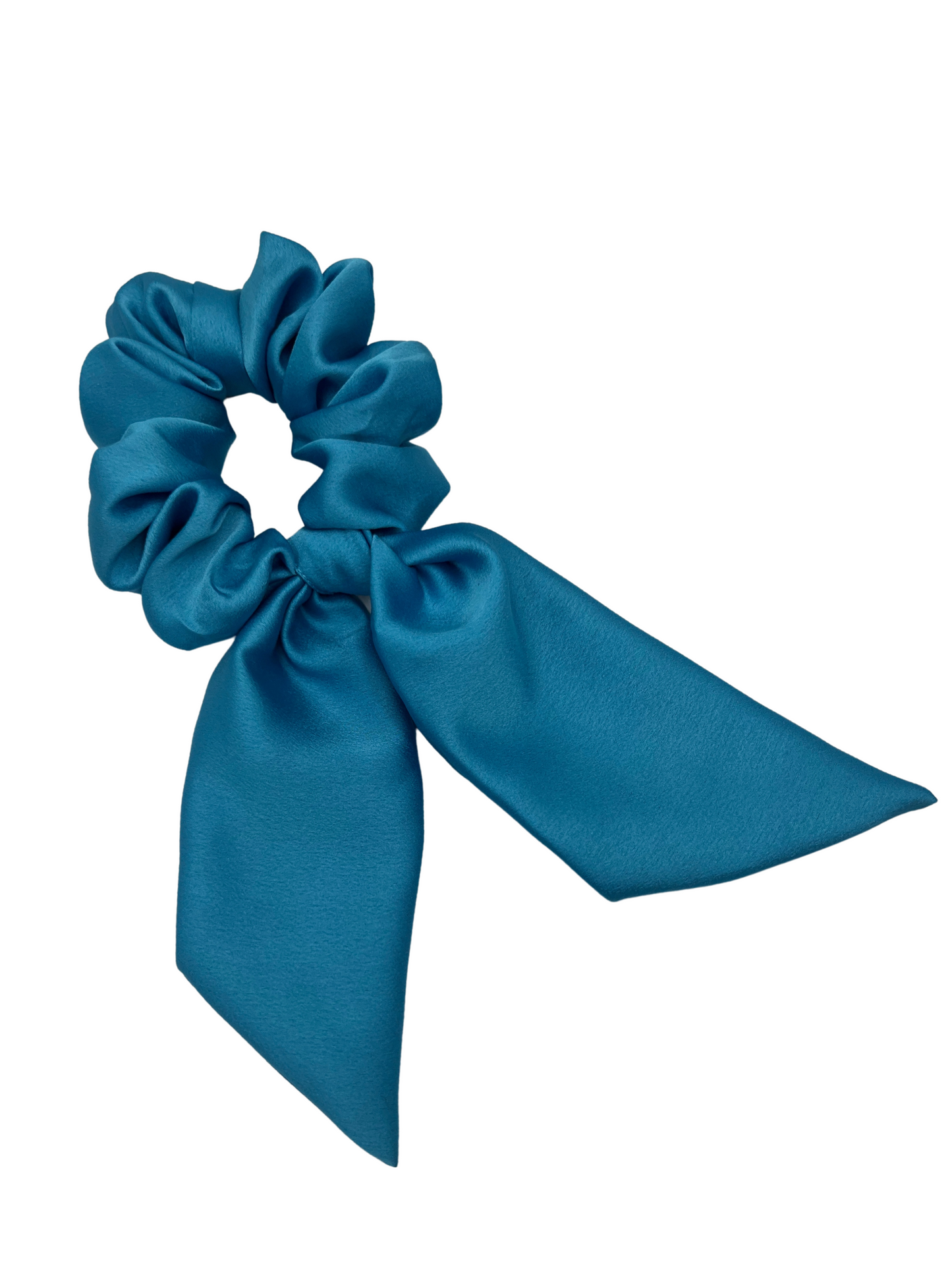 Silk Scrunchie - Ocean Bunny Tail