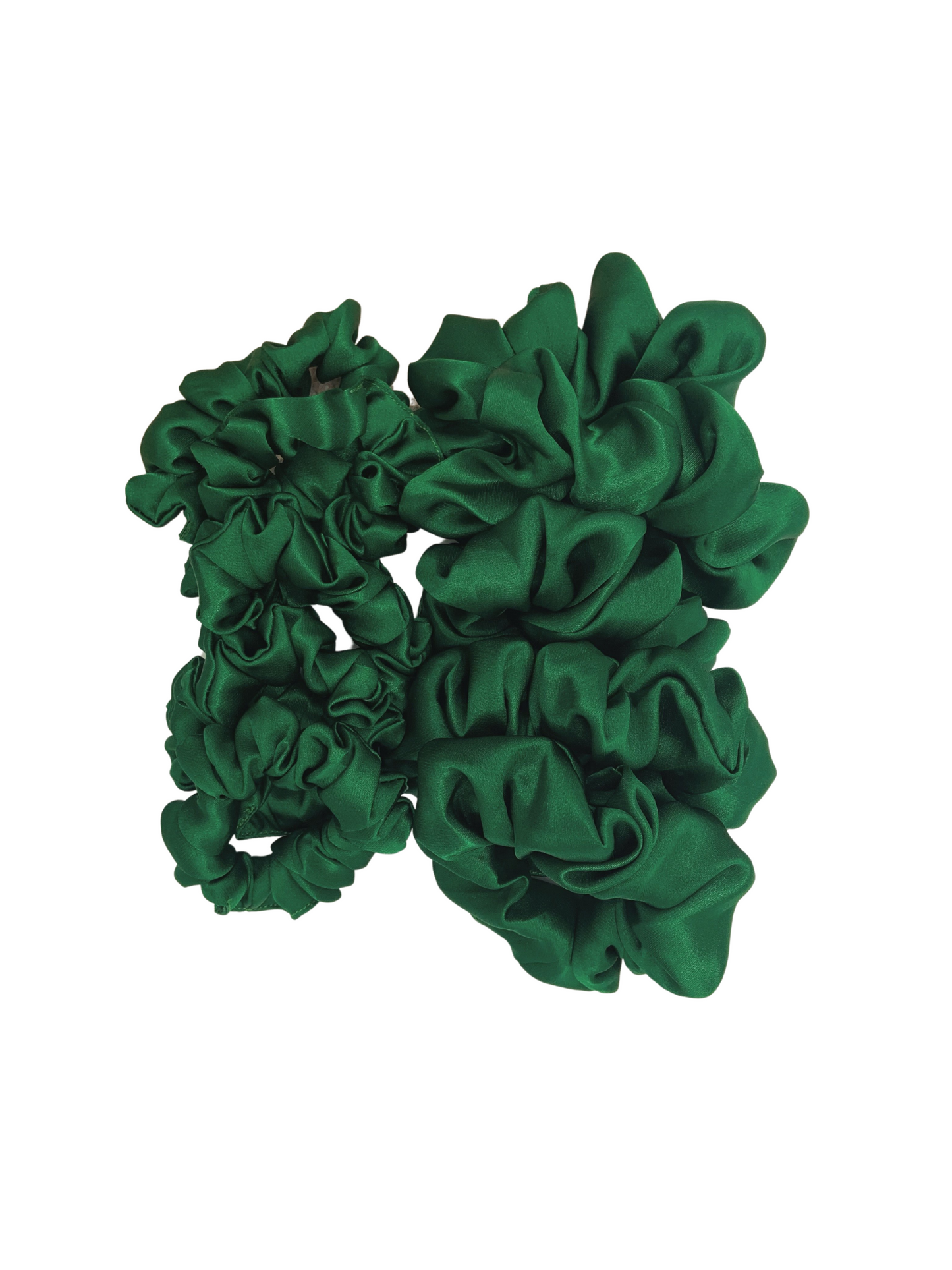 Silk Scrunchie - Pine