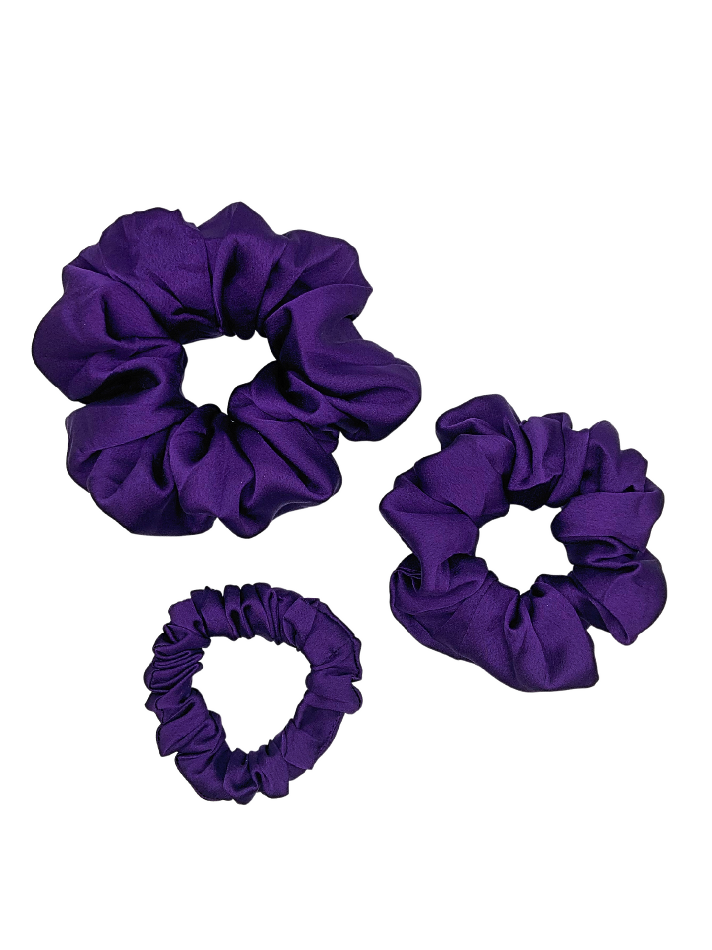Silk Scrunchie - Violet