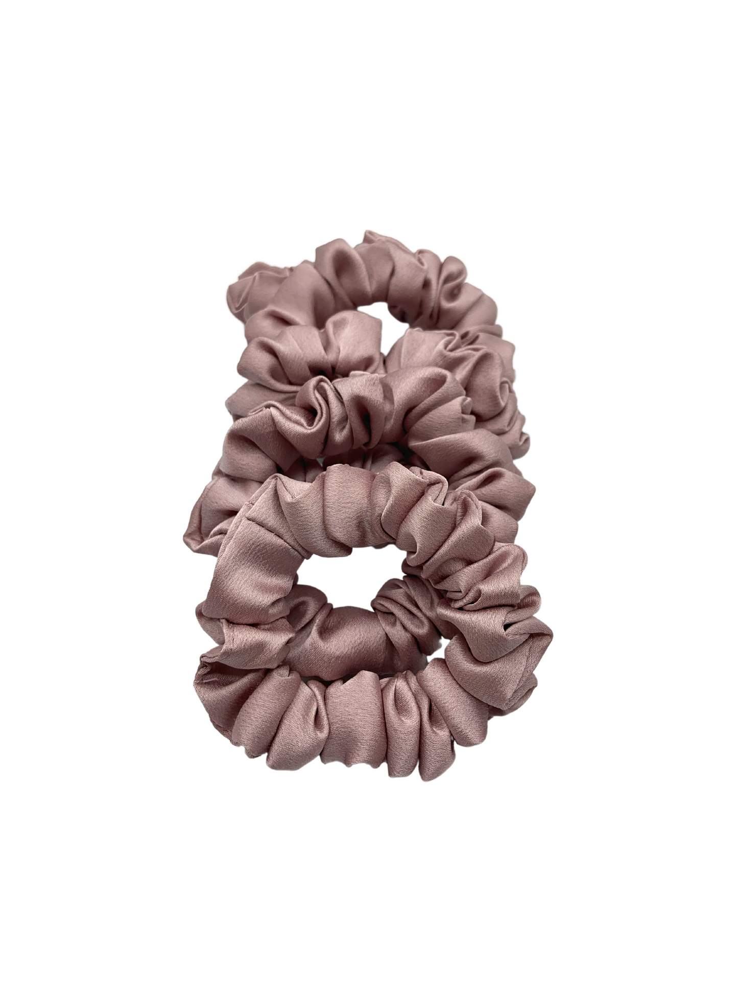 Silk Scrunchie - Icy Mauve