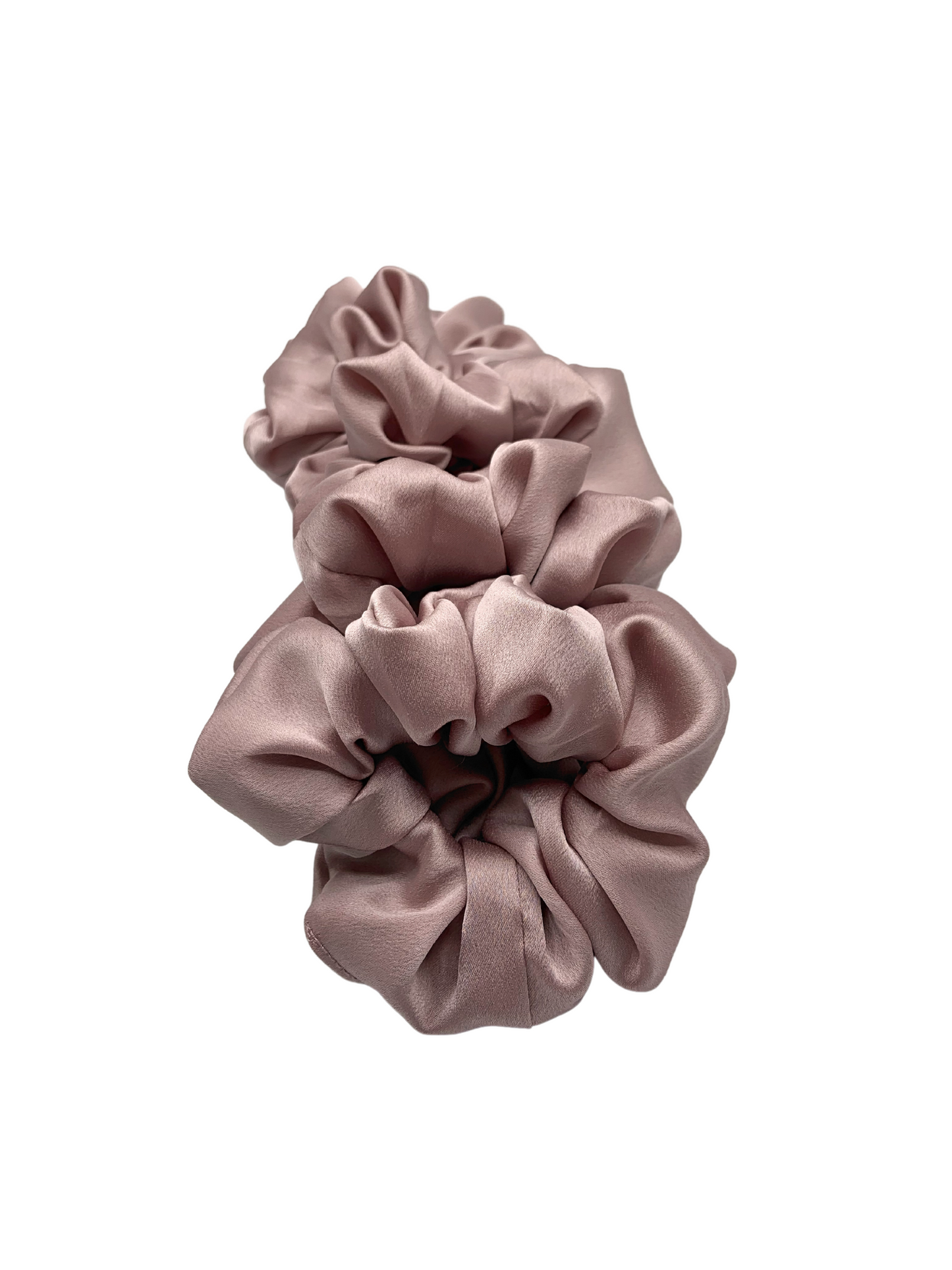 Silk Scrunchie - Icy Mauve