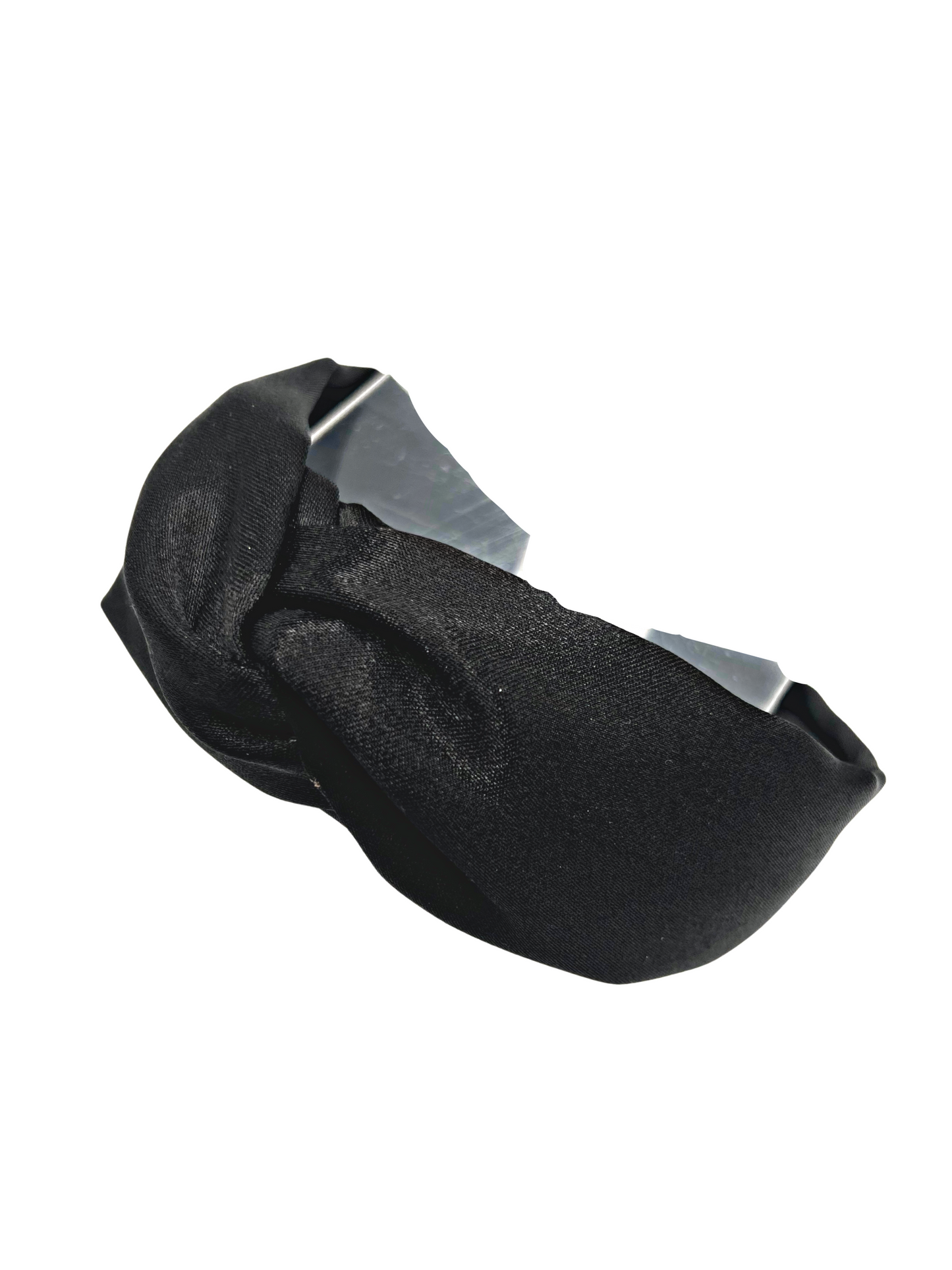 Twist-Knot Hard Headband - Noir
