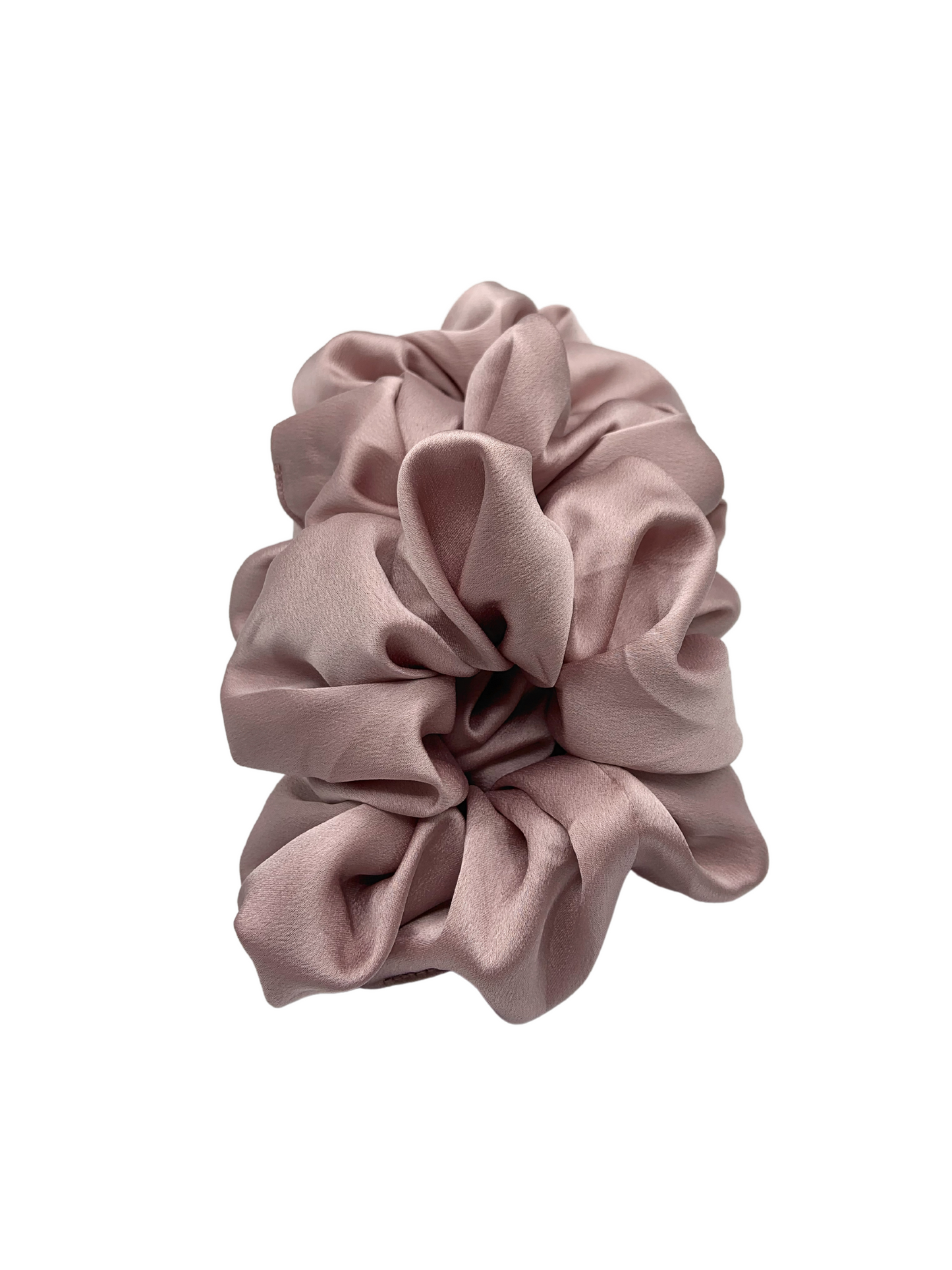 Silk Scrunchie - Icy Mauve
