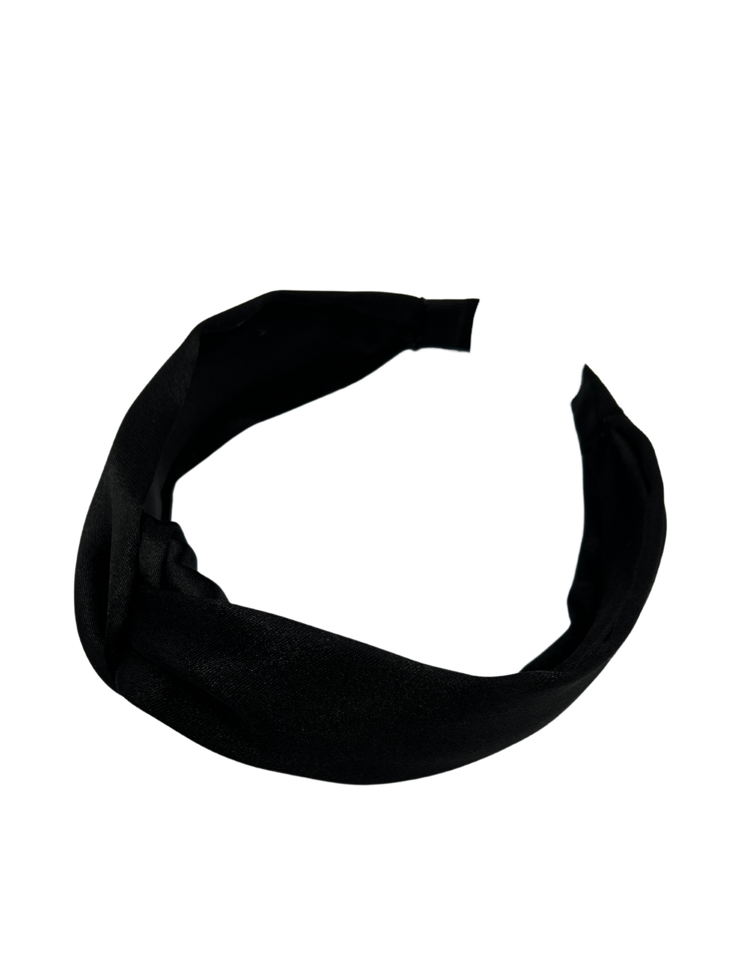 Twist-Knot Hard Headband - Noir