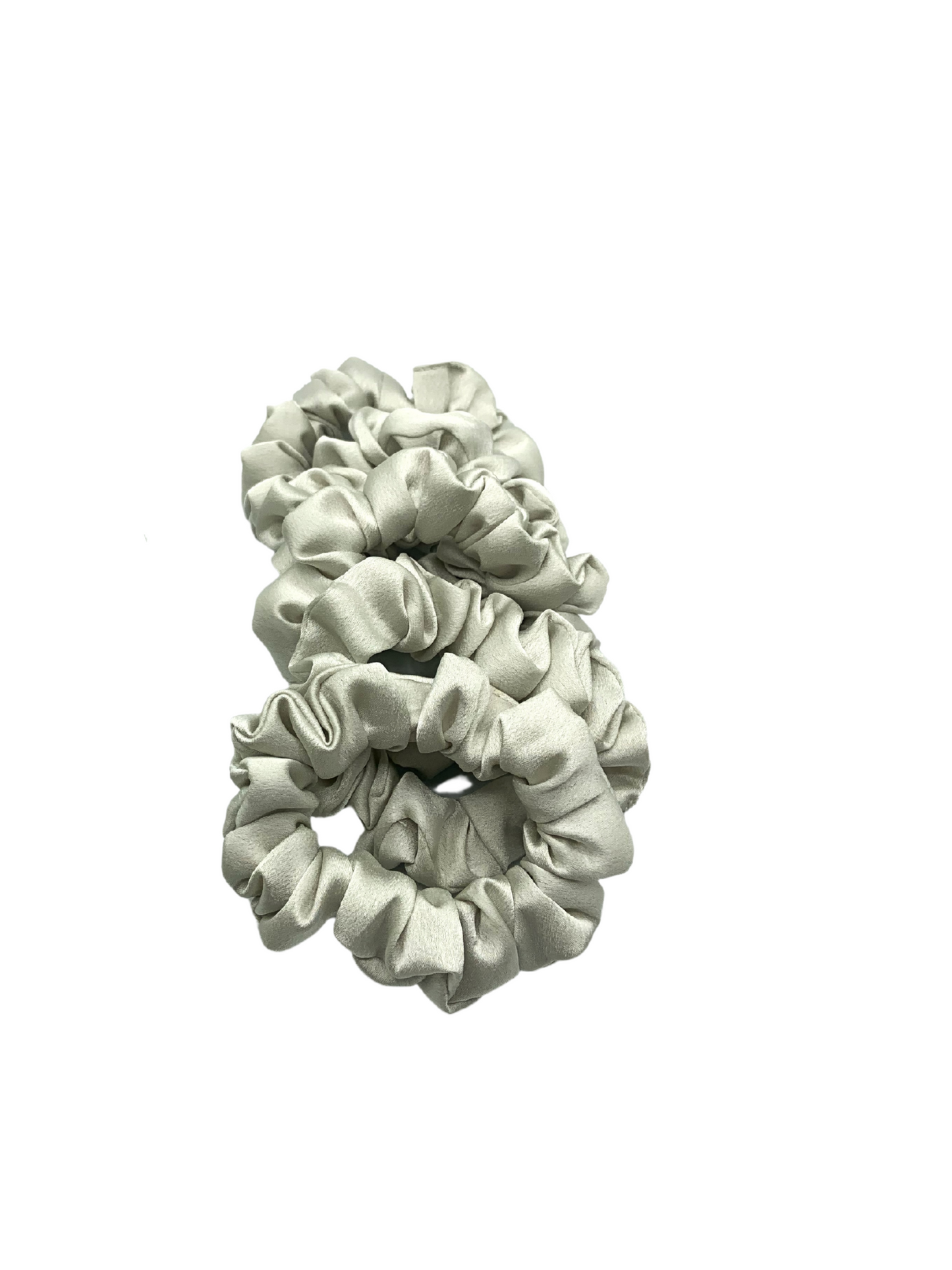 Silk Scrunchie - Ice