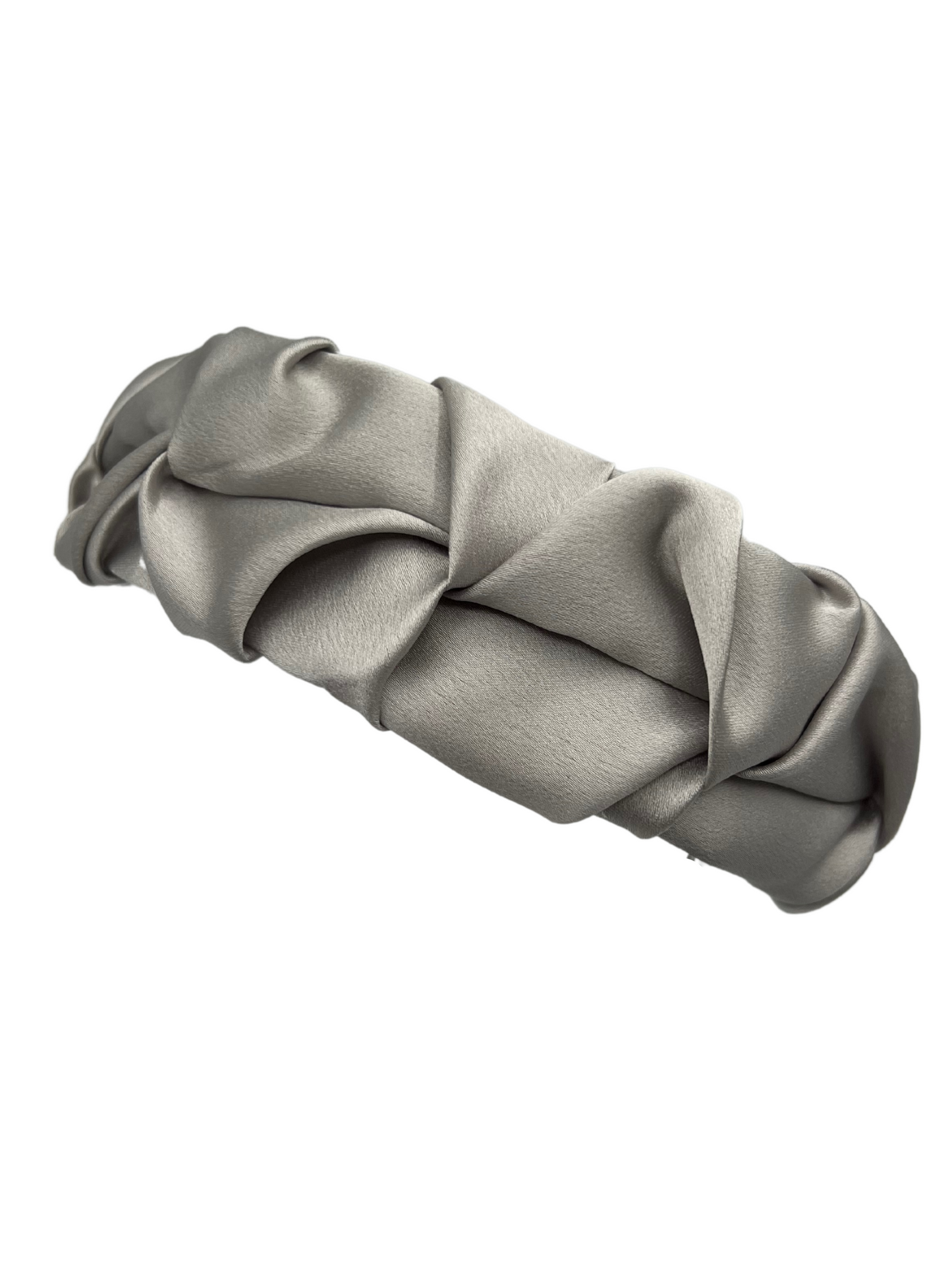 Pleated Headband - Ice