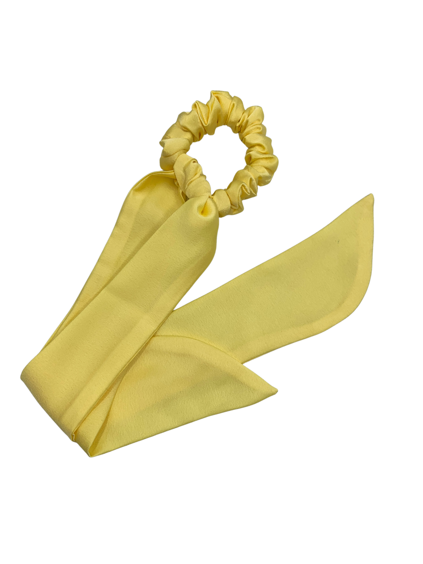 Silk Scrunchie - Lemondrop Scarf - CC