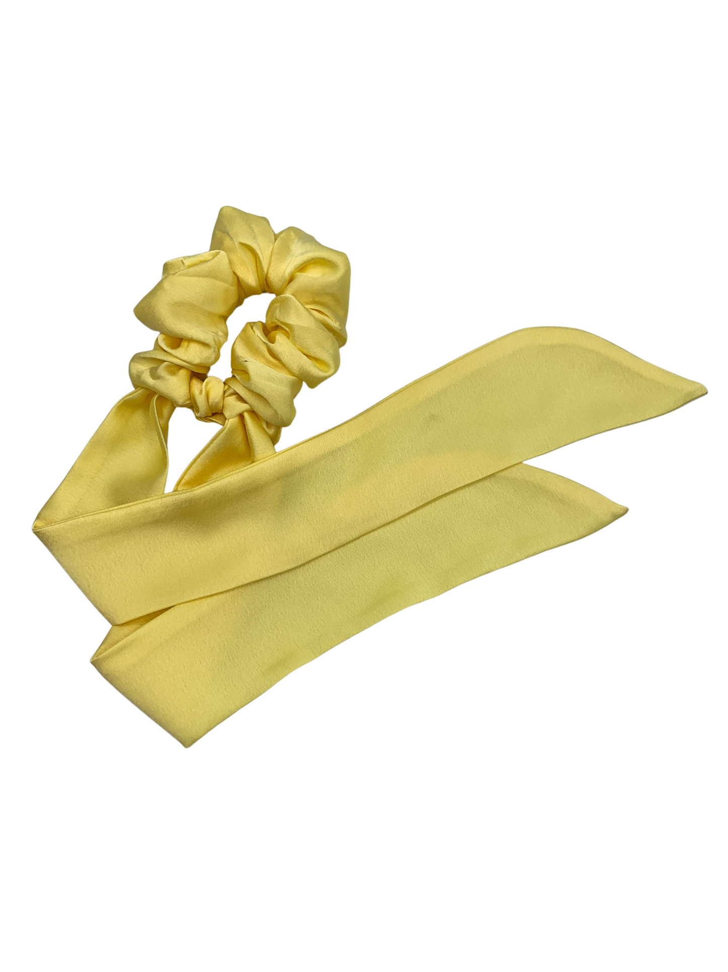 Silk Scrunchie - Lemondrop Scarf - CC