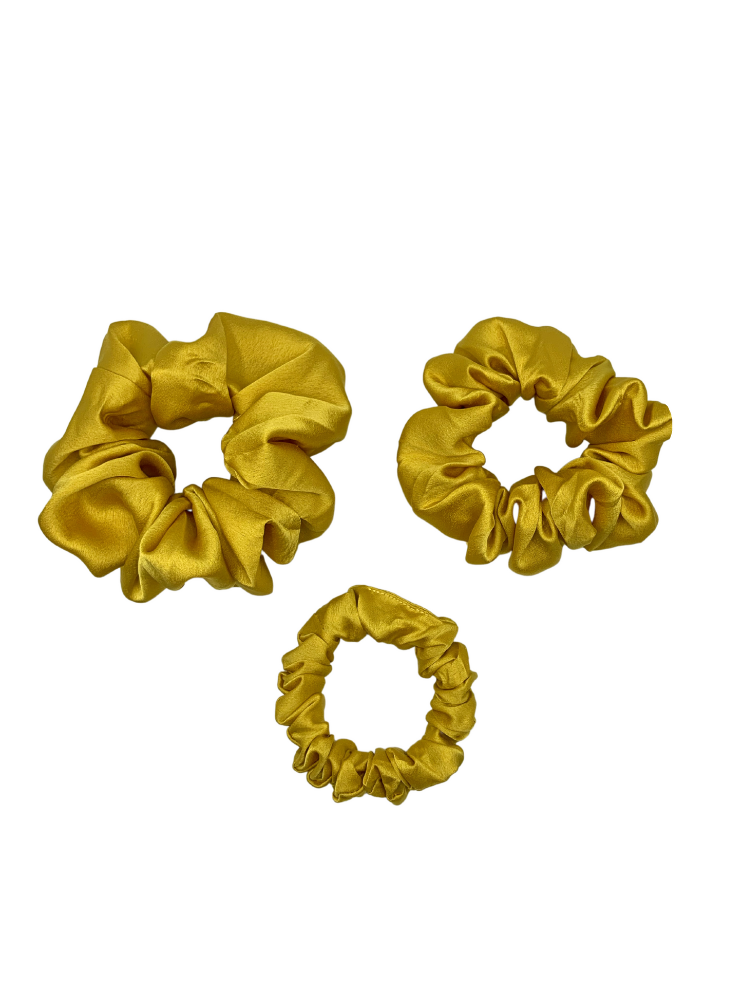 Silk Scrunchie - Marigold - CC