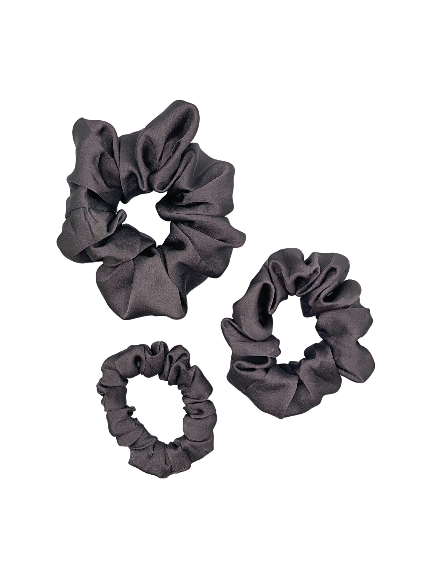 Silk Scrunchie - Ash