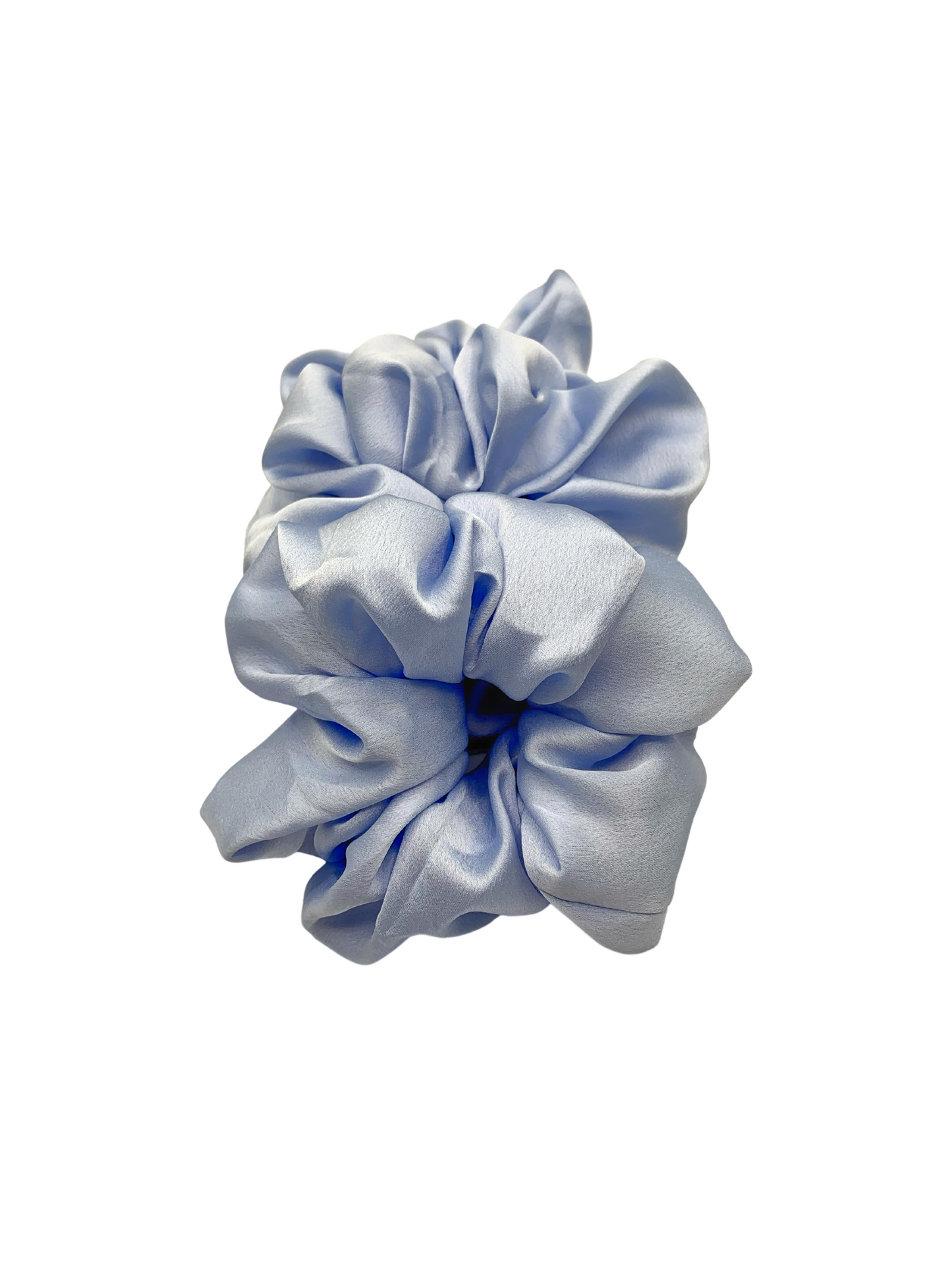 Silk Scrunchie - Aqua