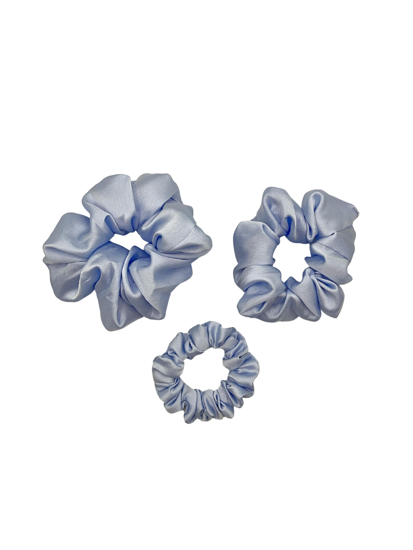 Silk Scrunchie - Aqua
