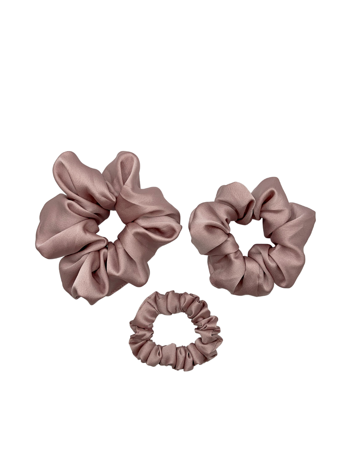 Silk Scrunchie - Icy Mauve