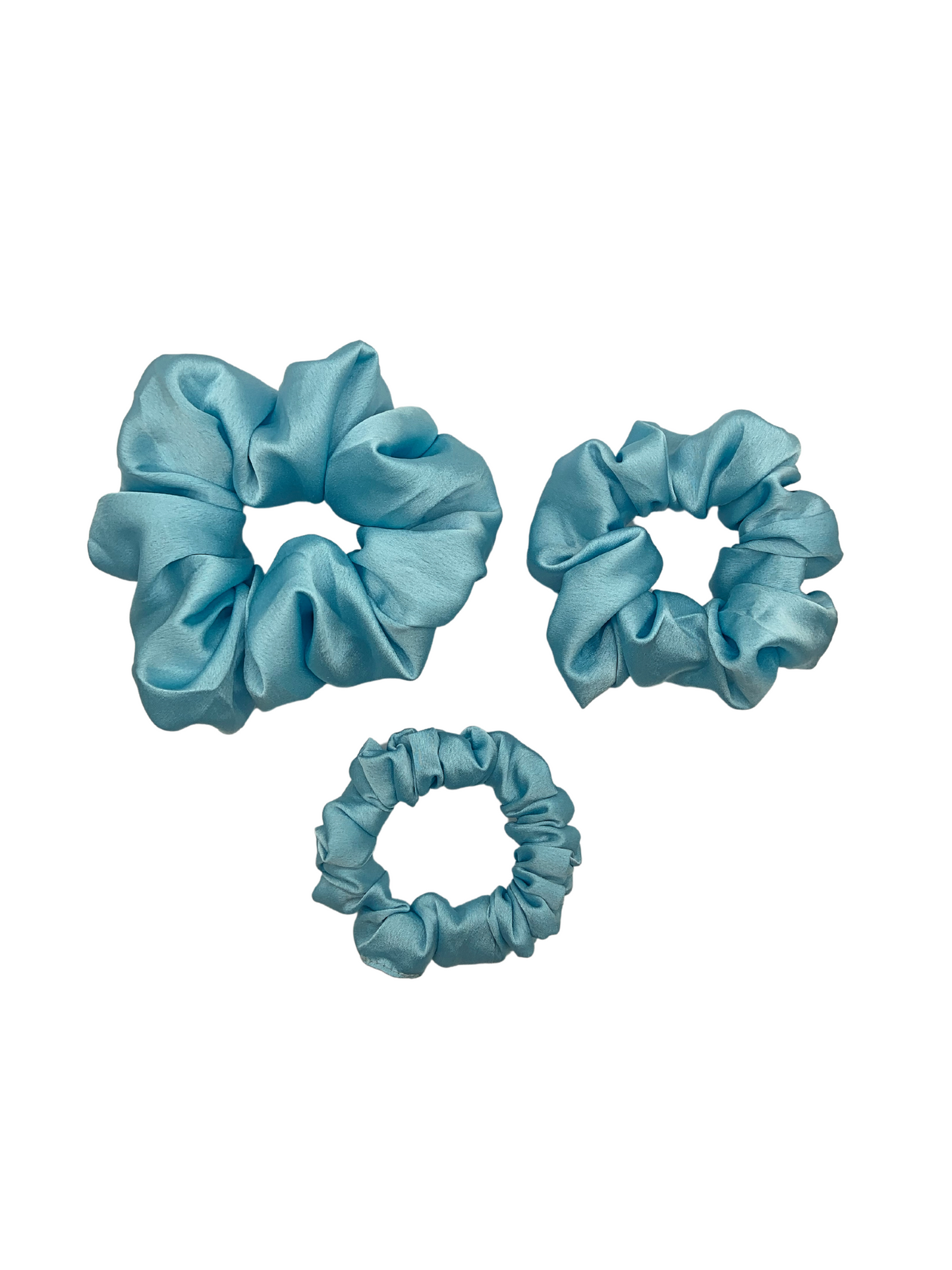 Silk Scrunchie - Sky