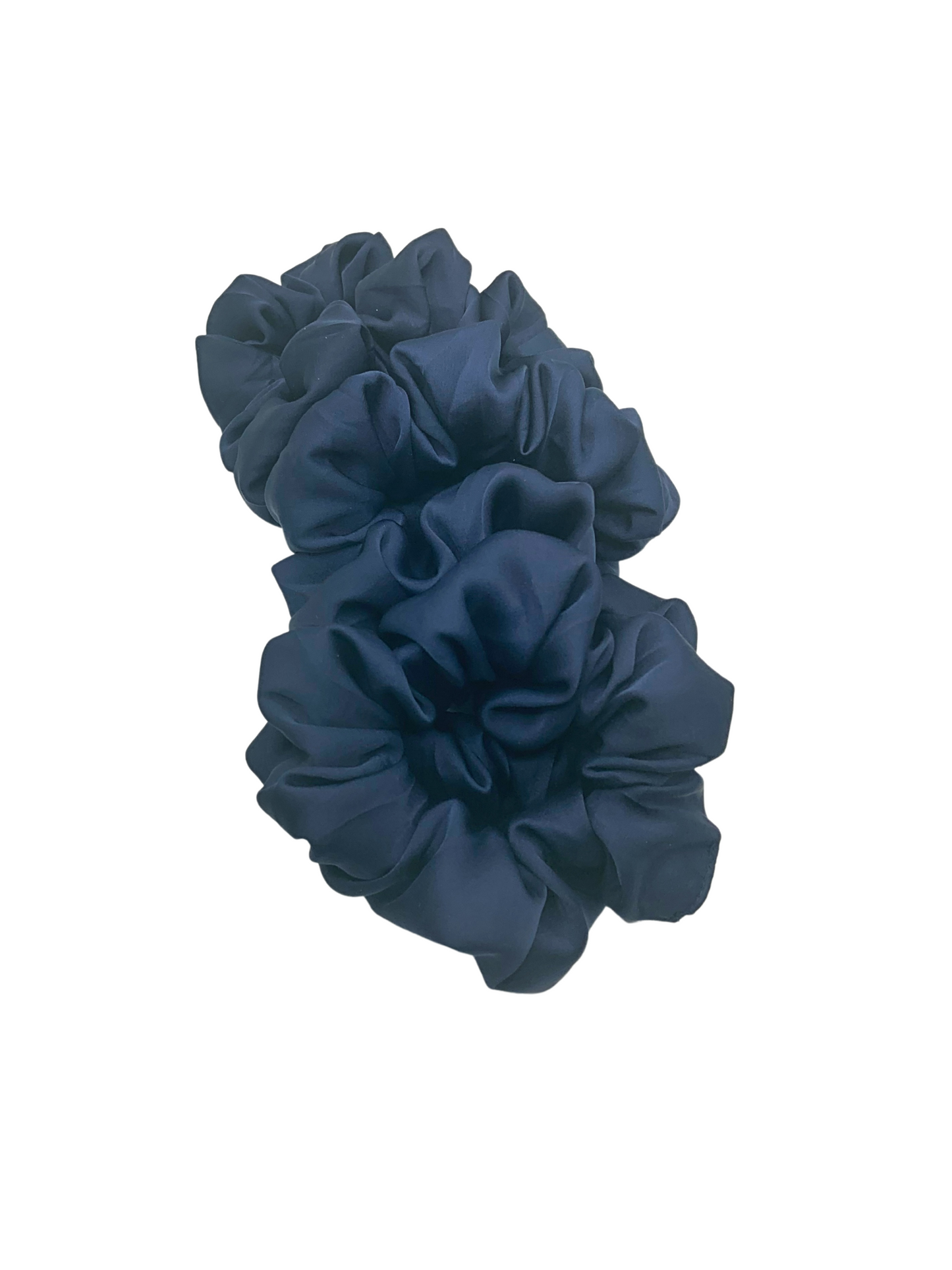 Silk Scrunchie - Midnight