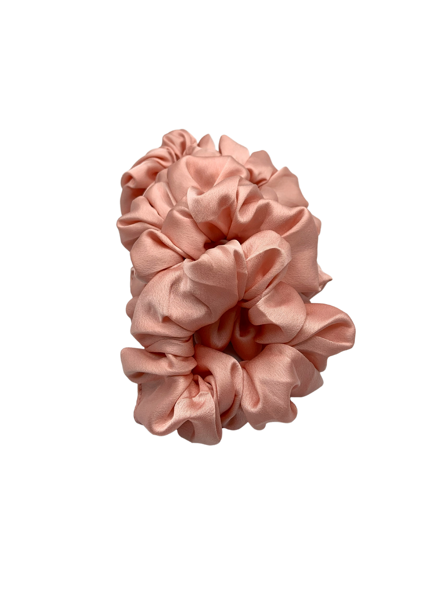 Silk Scrunchie - Peony