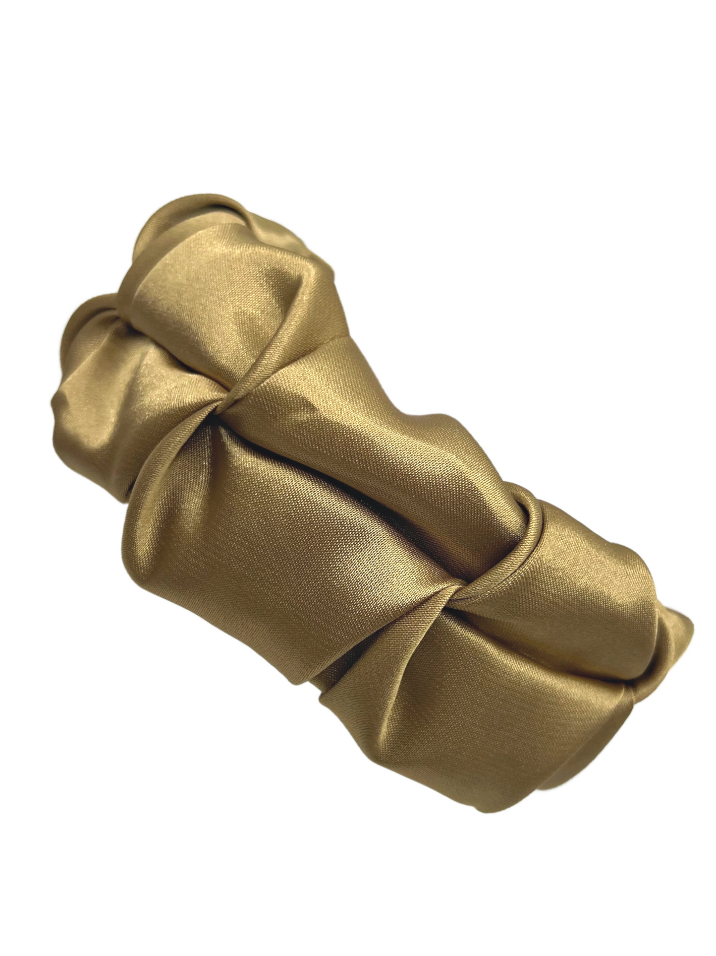 Pleated Headband - Vanilla Latte