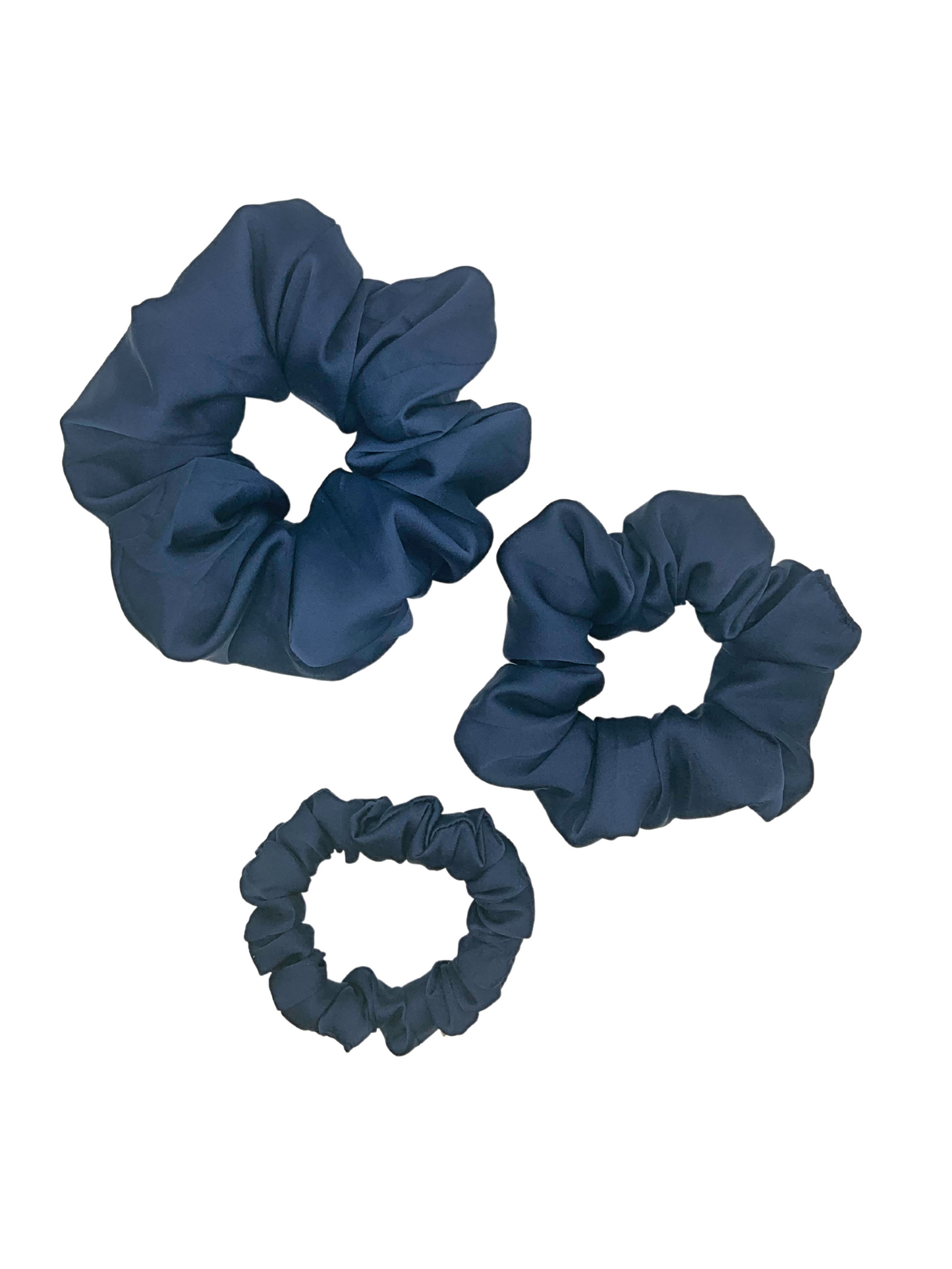 Silk Scrunchie - Midnight