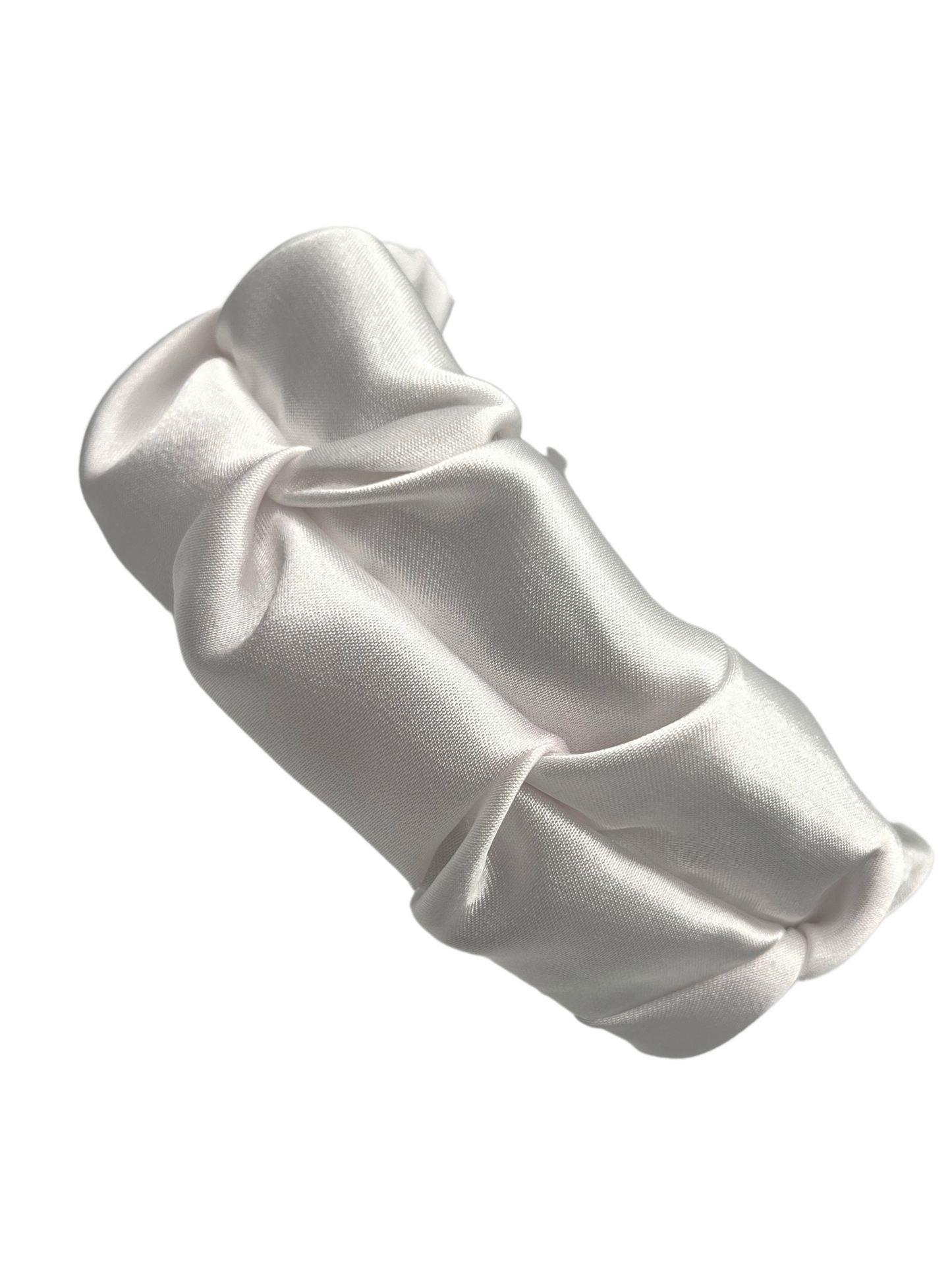Pleated Headband - Milk