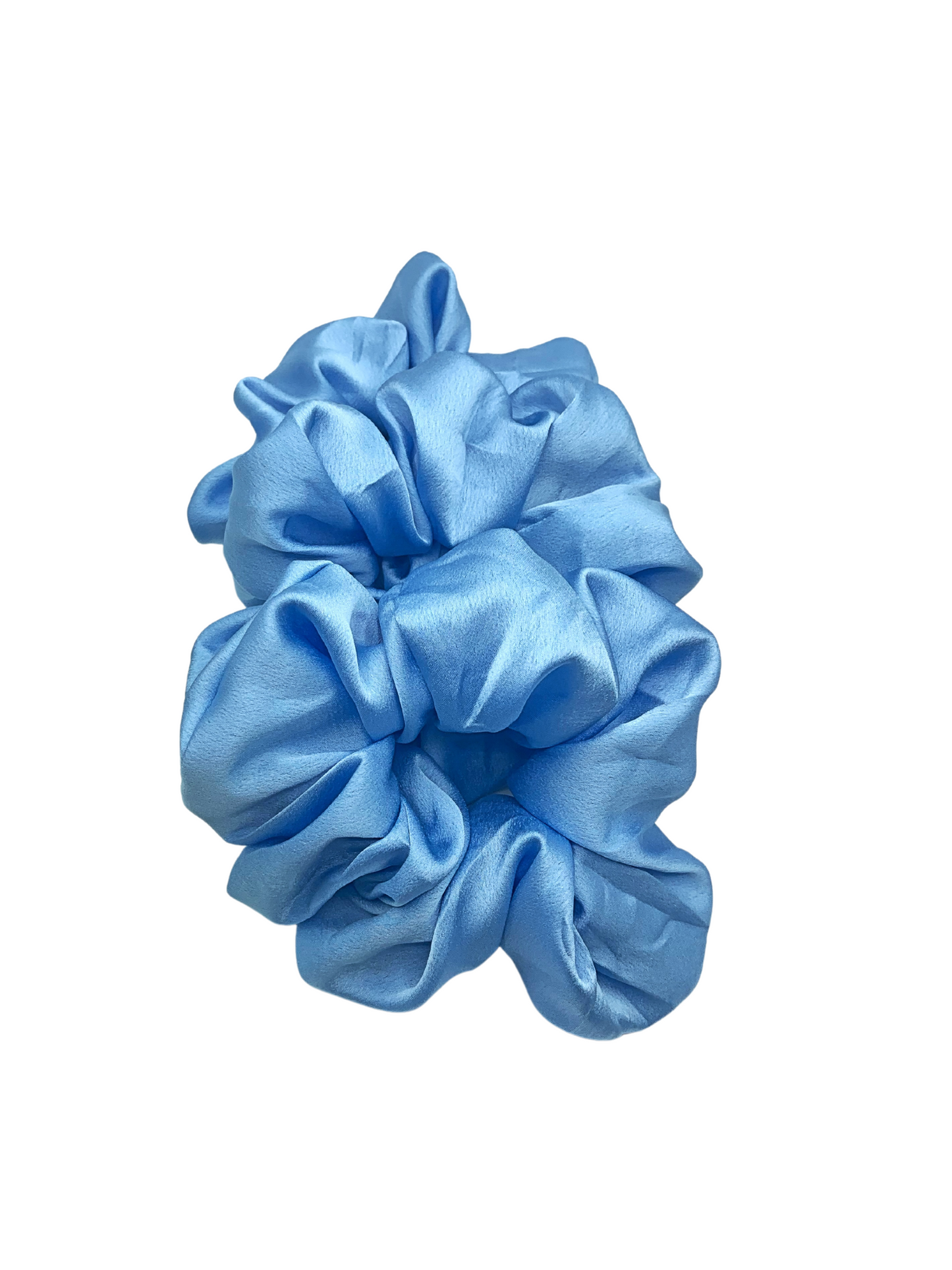 Silk Scrunchie - Denim