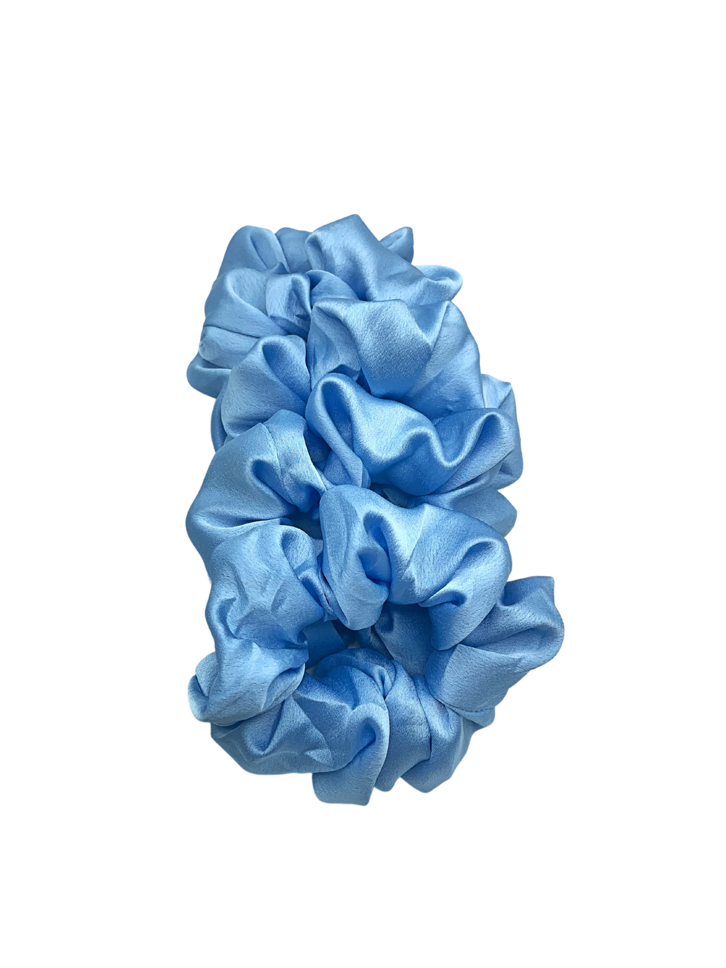 Silk Scrunchie - Denim