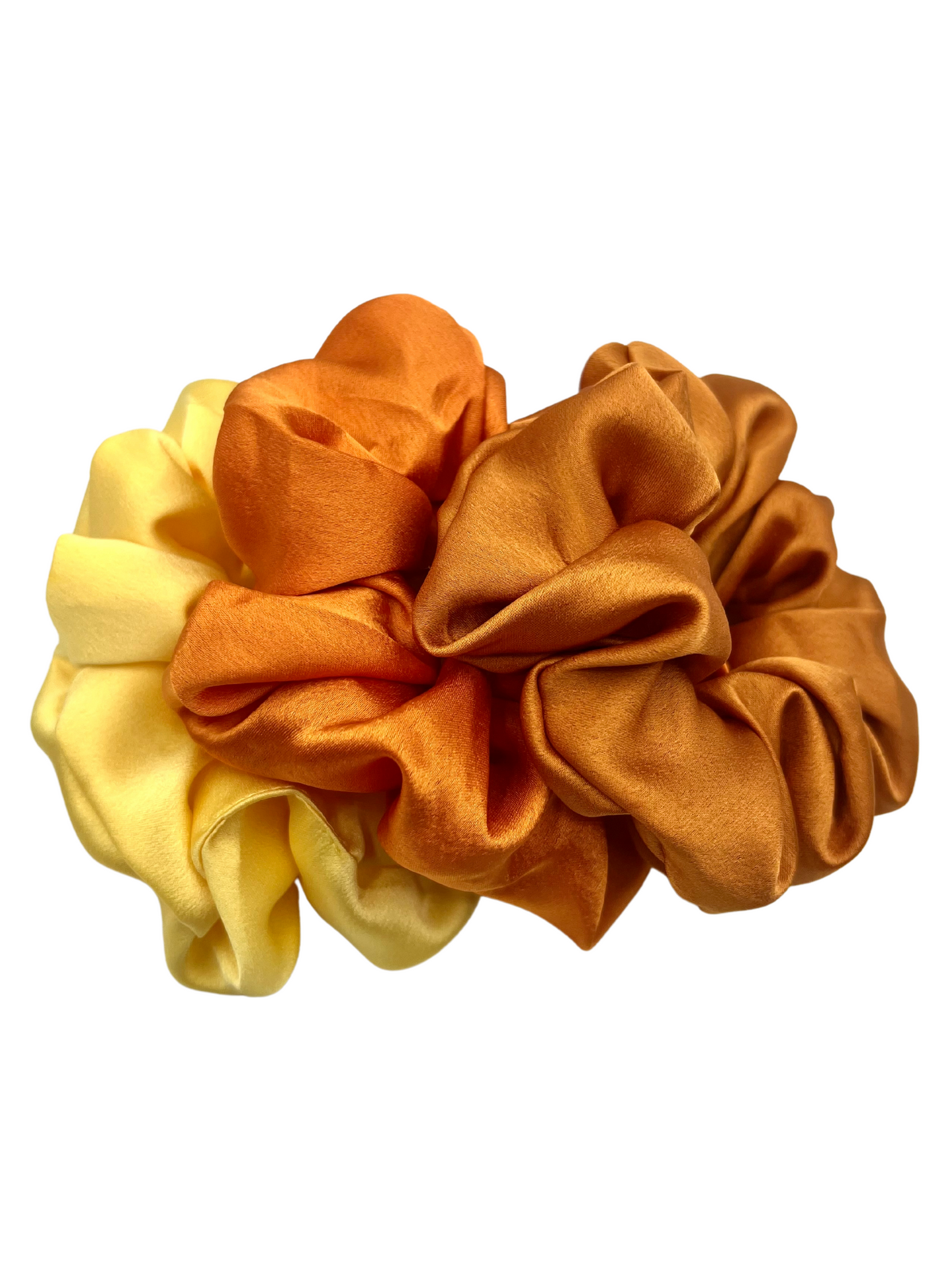 Midi Silk Scrunchie Set - Prairie