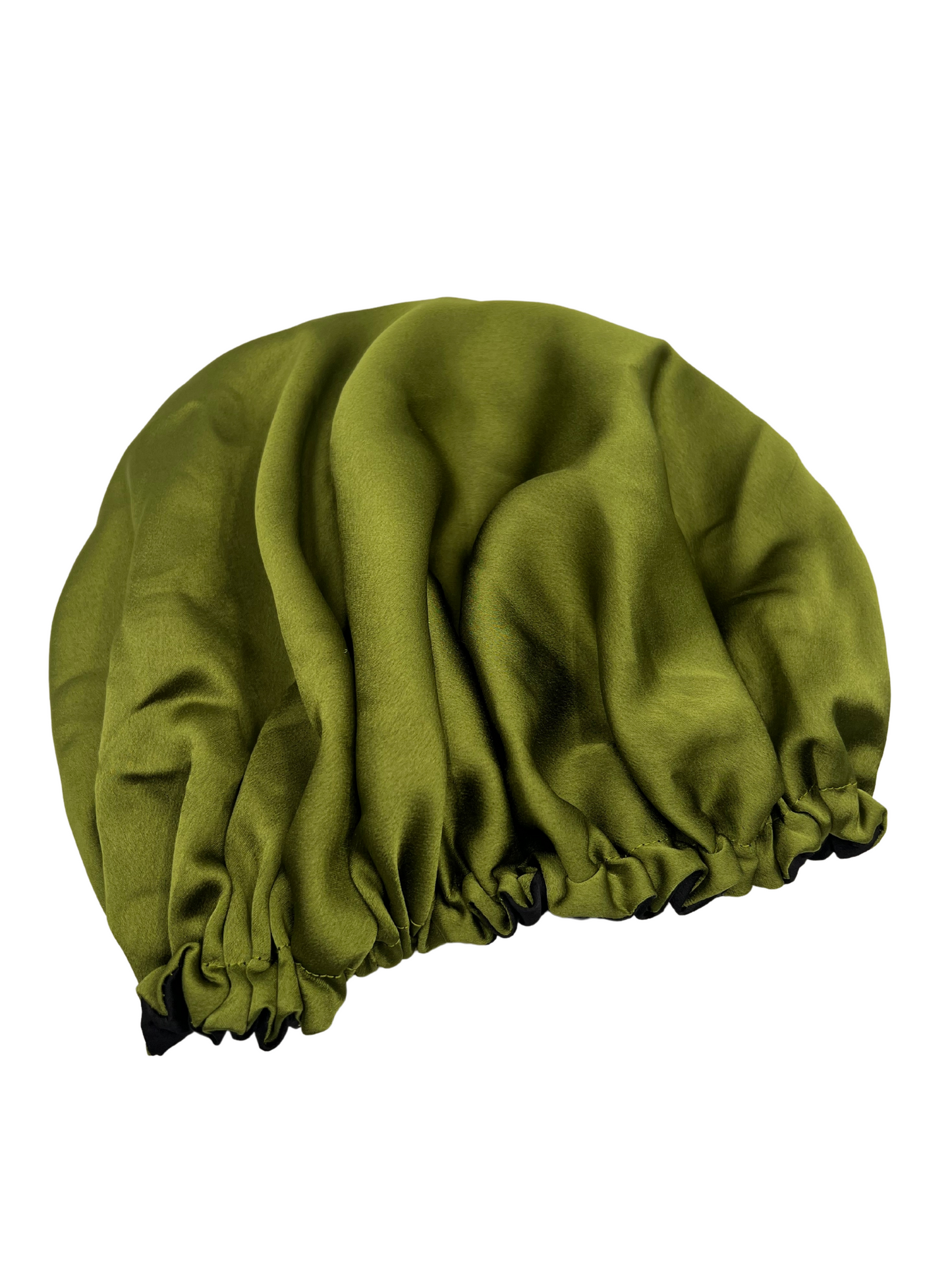 Silk Hair Bonnet - Basil