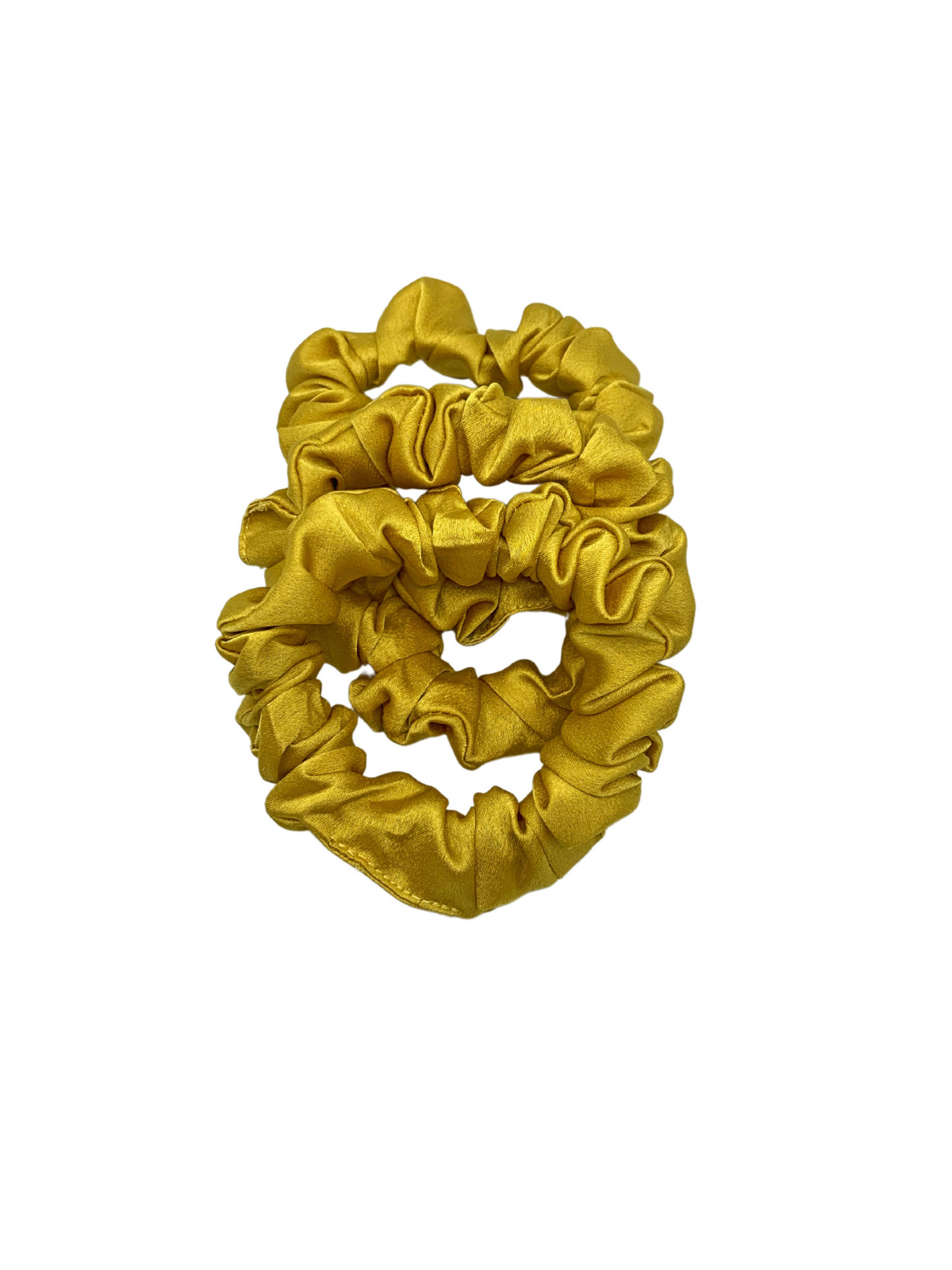 Silk Scrunchie - Marigold - CC