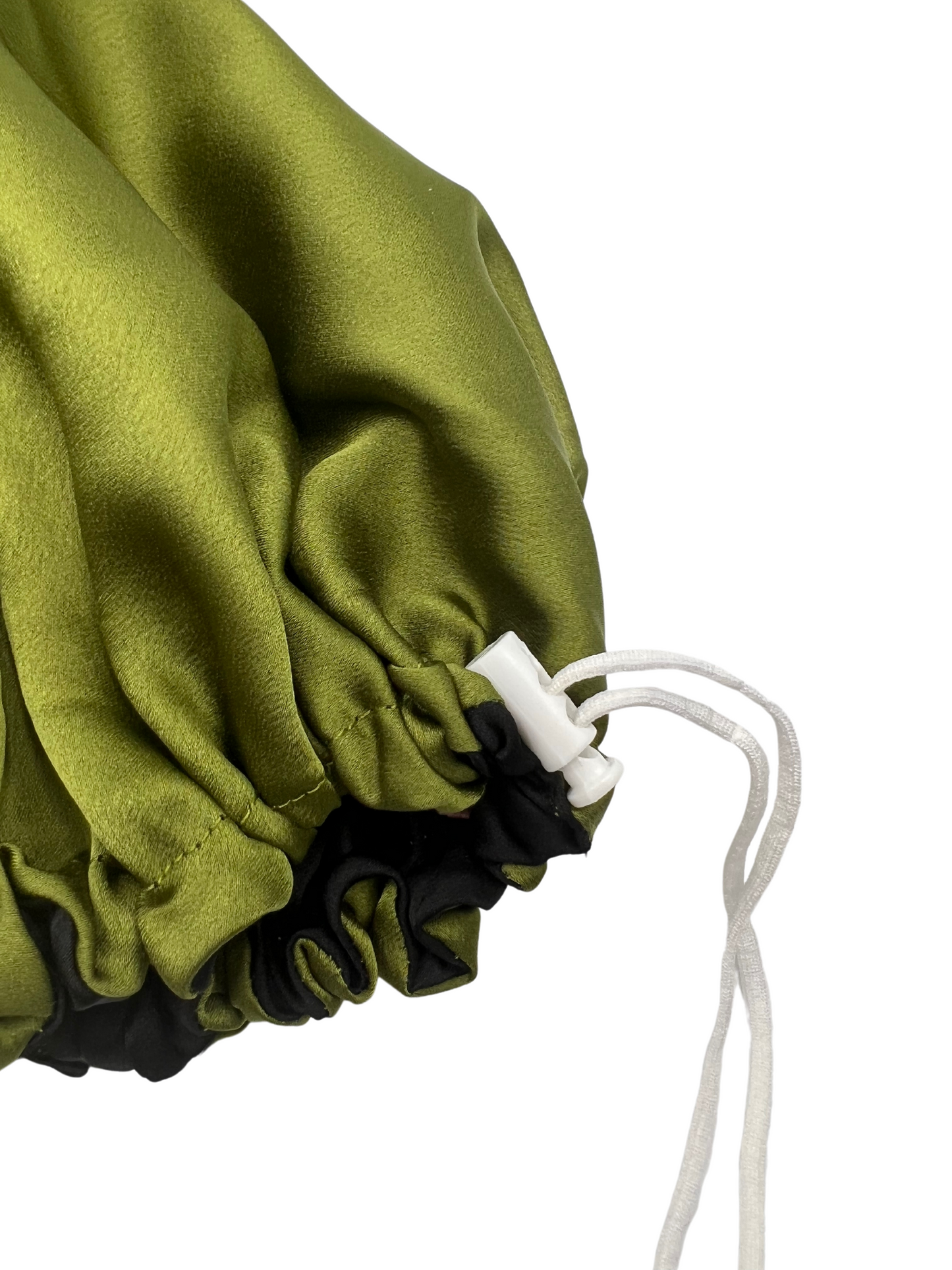 Silk Hair Bonnet - Basil