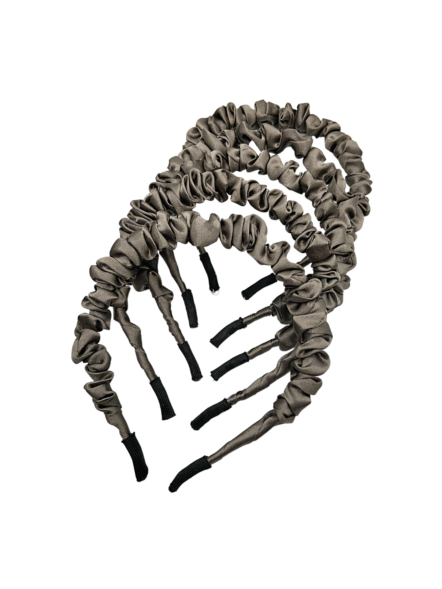 Scrunchie Headband - Charcoal