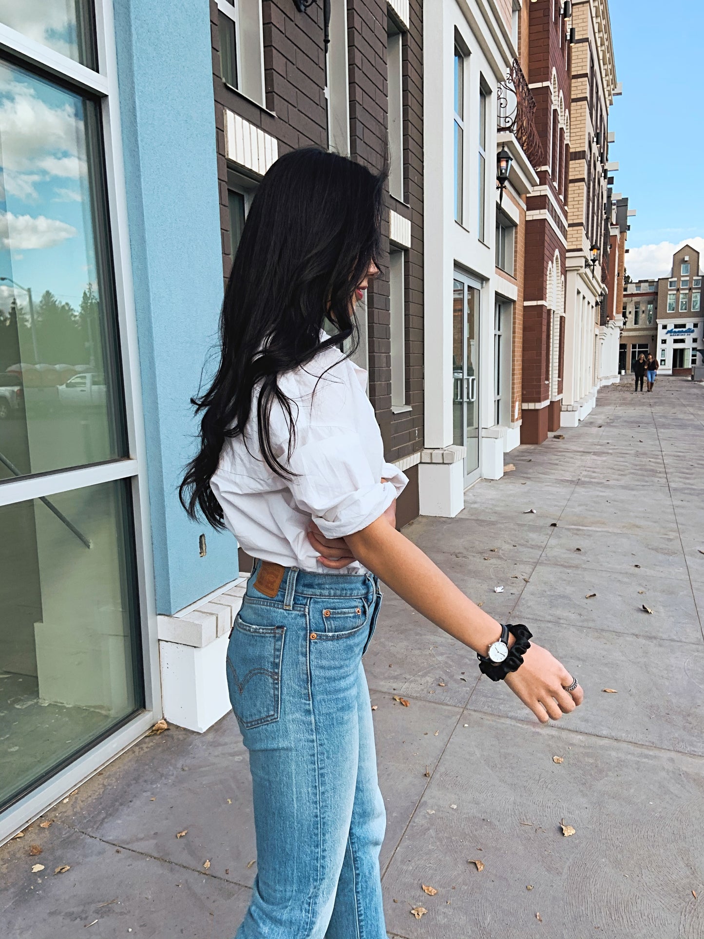 Silk Scrunchie - Noir