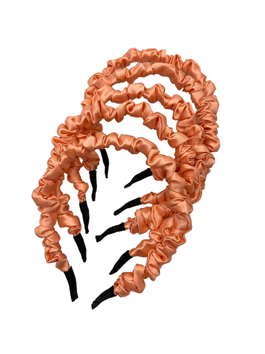 Scrunchie Headband - Coral
