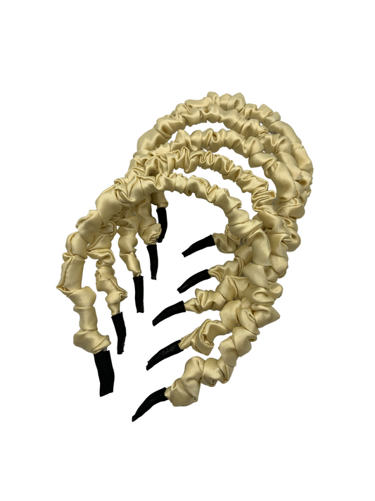 Scrunchie Headband - Buttercream